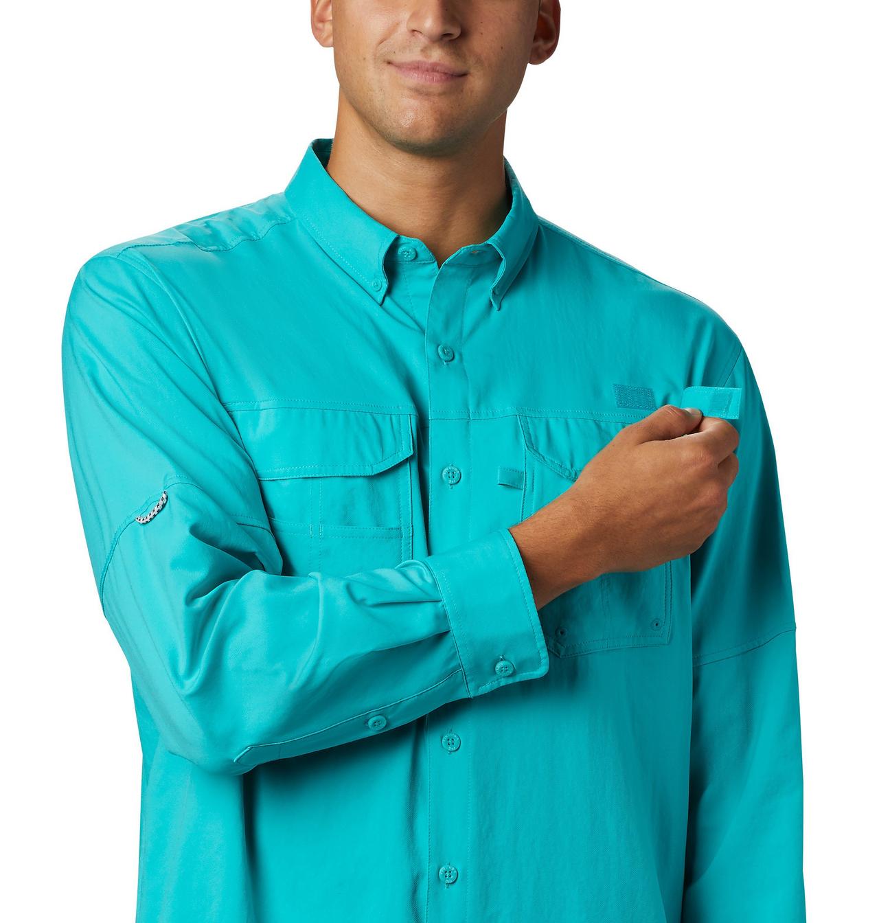 Men’s PFG Blood and Guts™ III Long Sleeve Woven Shirt 5