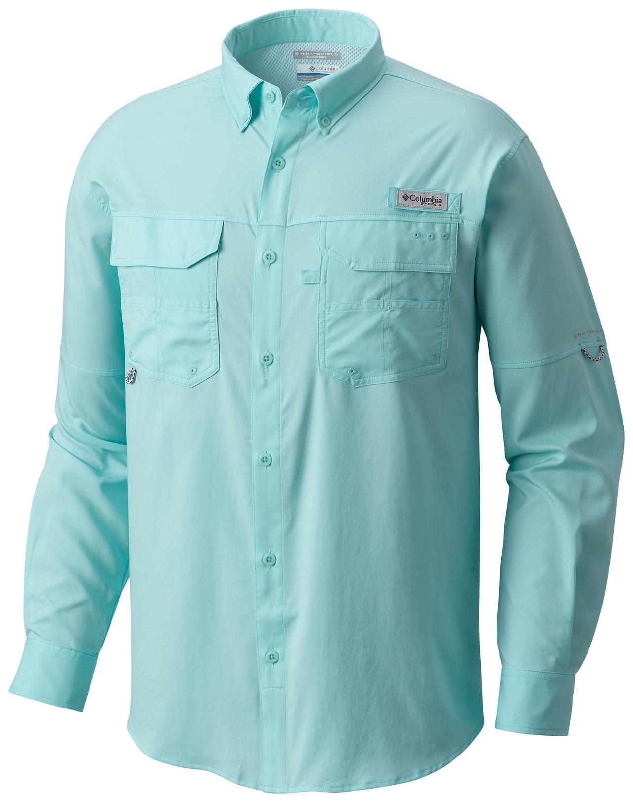 Men’s PFG Blood and Guts™ III Long Sleeve Woven Shirt 1