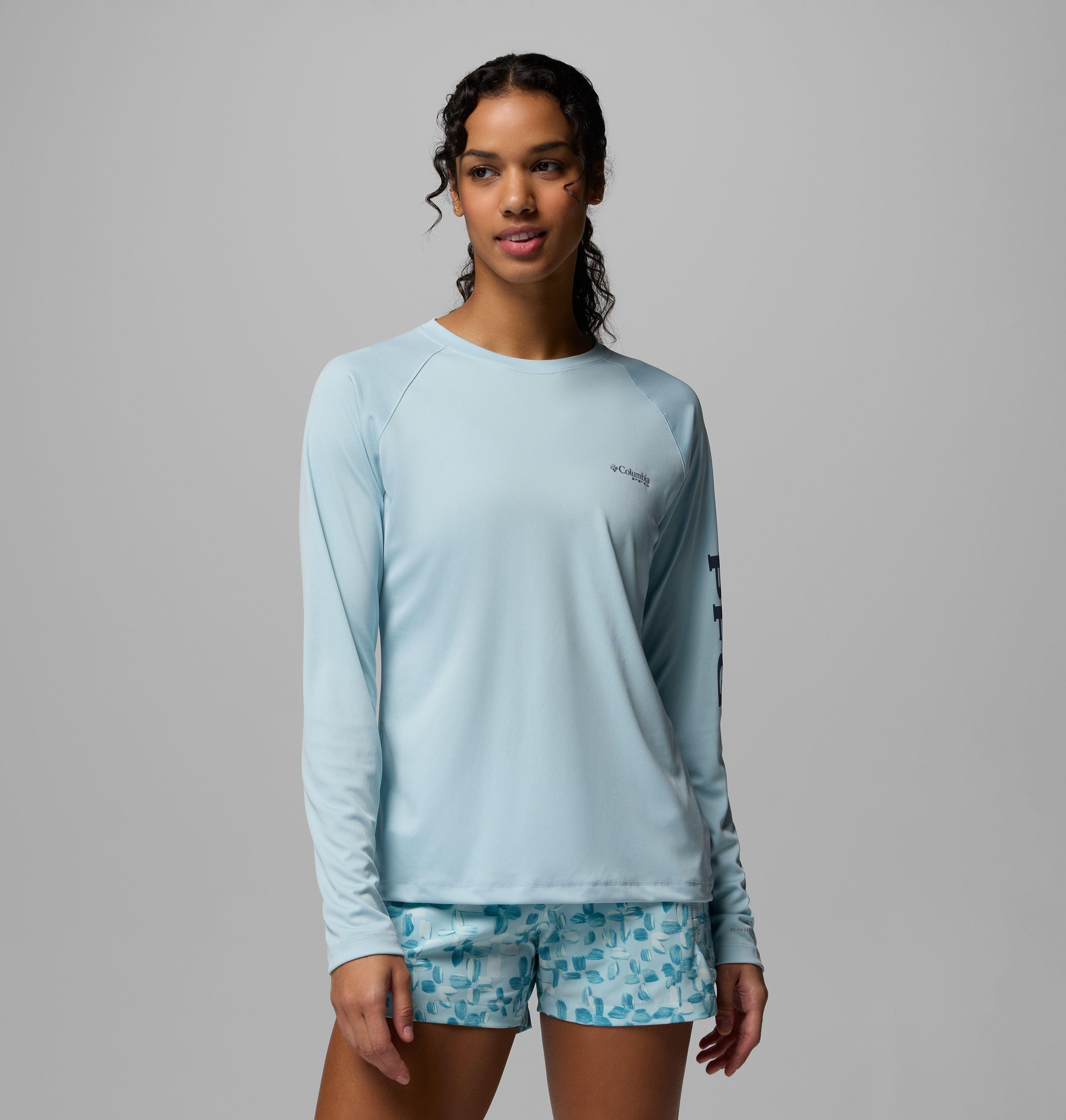 Women's Tidal Tee II Long Sleeve Wicking Sun Shading Shirt | Columbia