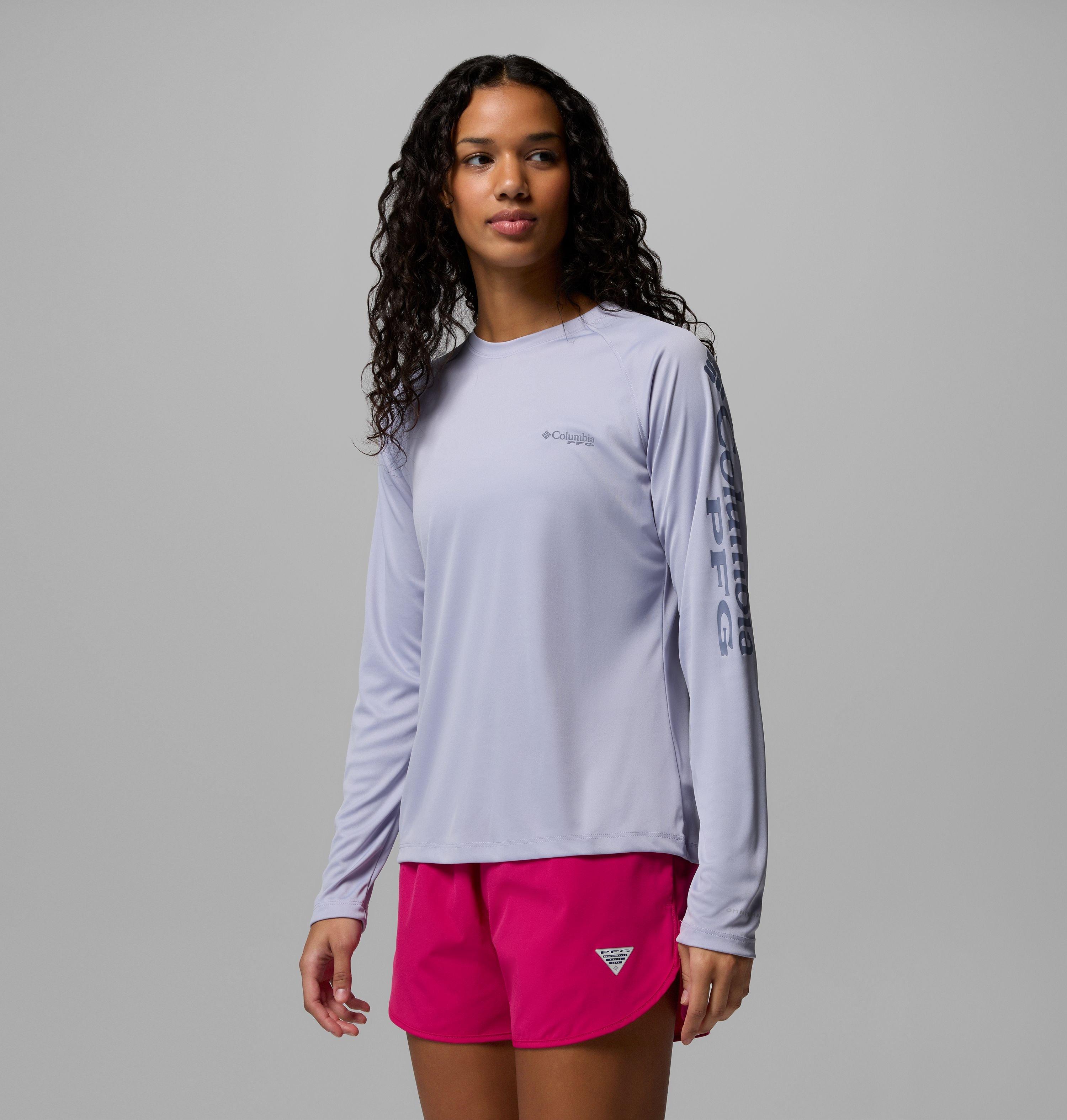 Columbia Women's Tidal Tee II Long Sleeve Shirt - UPF 50 Sun Protection, Quick-Dry & Breathable For Fishing & Outdoor