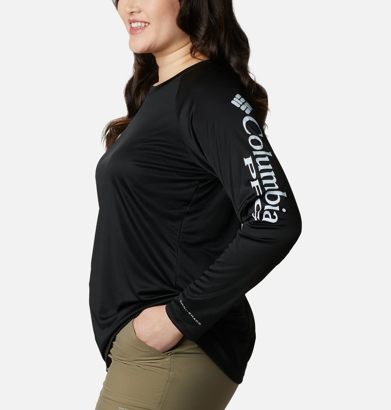 Women's PFG Tidal Tee™ II Long Sleeve Shirt - Plus Size 3