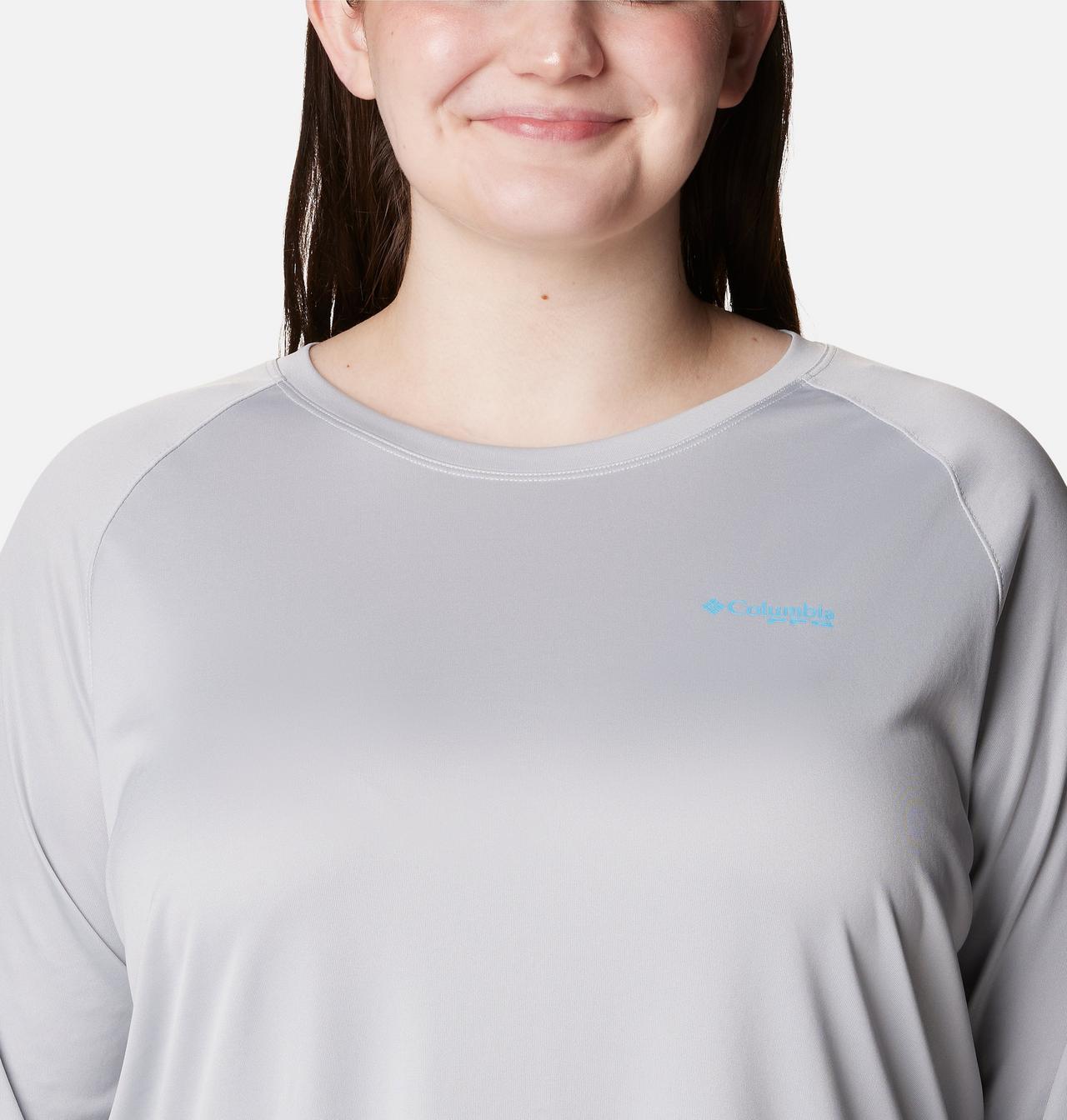 Women's PFG Tidal Tee™ II Long Sleeve Shirt - Plus Size 4