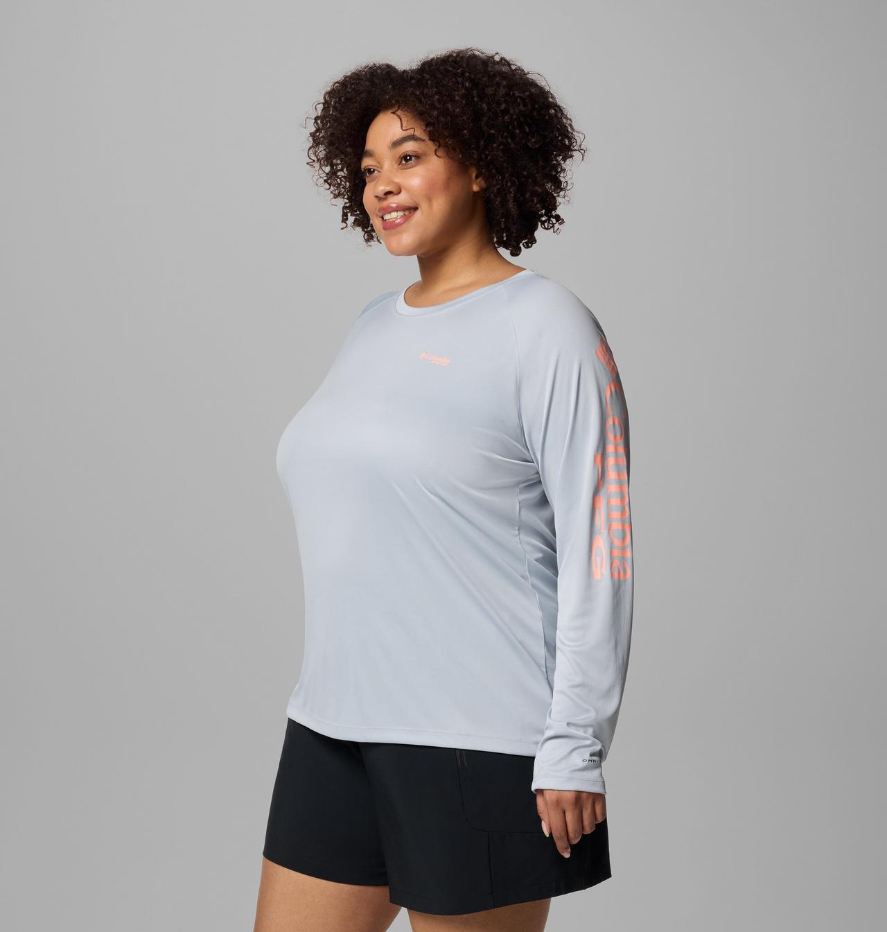 Women's PFG Tidal Tee™ II Long Sleeve Shirt - Plus Size 3
