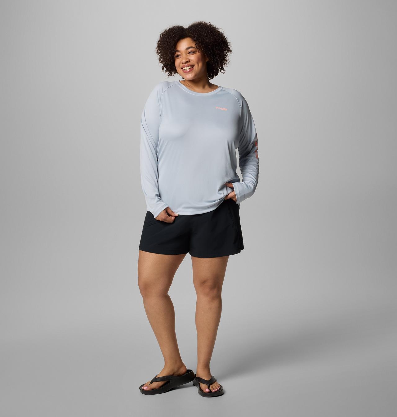 Women's PFG Tidal Tee™ II Long Sleeve Shirt - Plus Size 6
