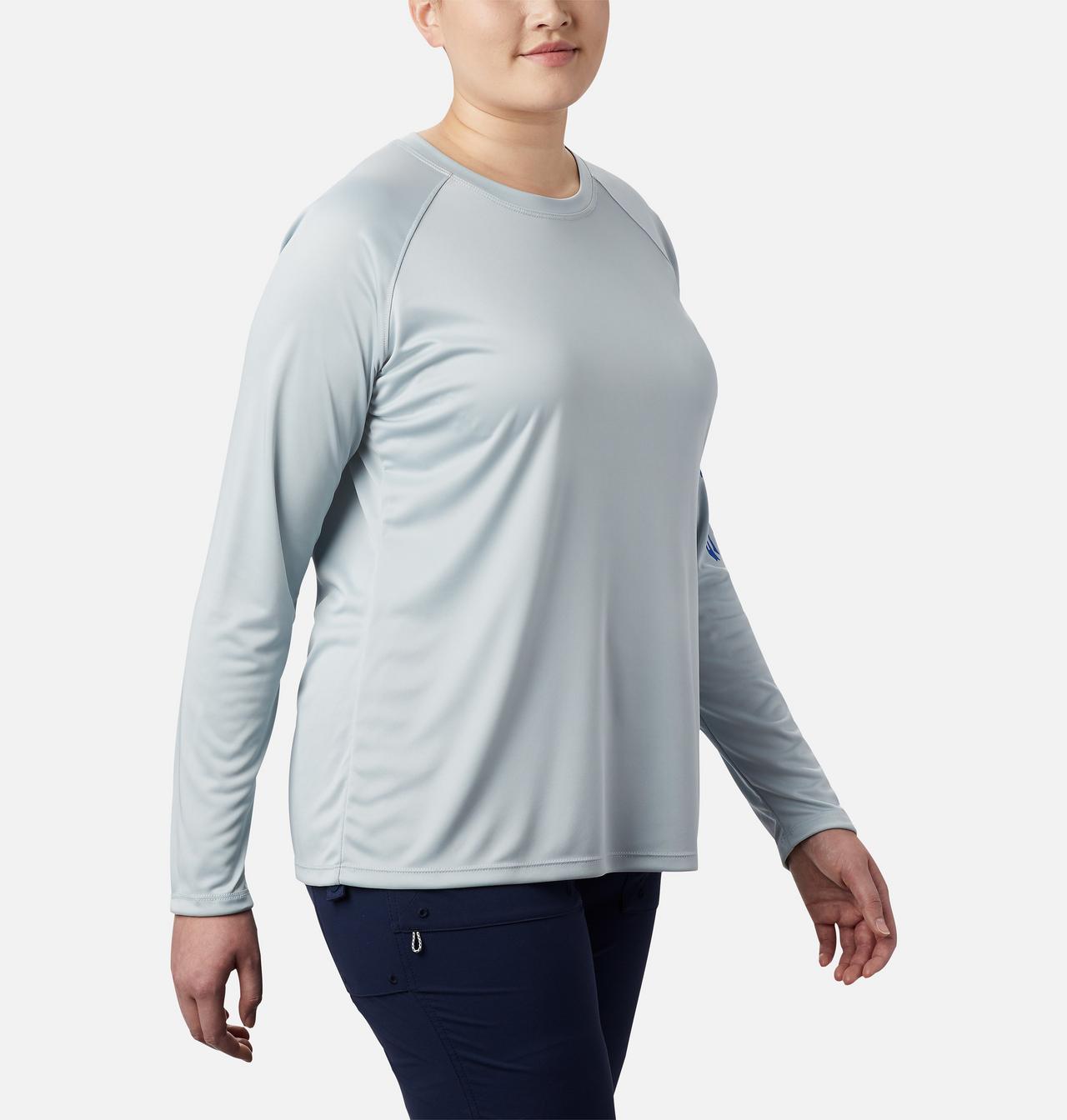 Women's PFG Tidal Tee™ II Long Sleeve Shirt - Plus Size 5