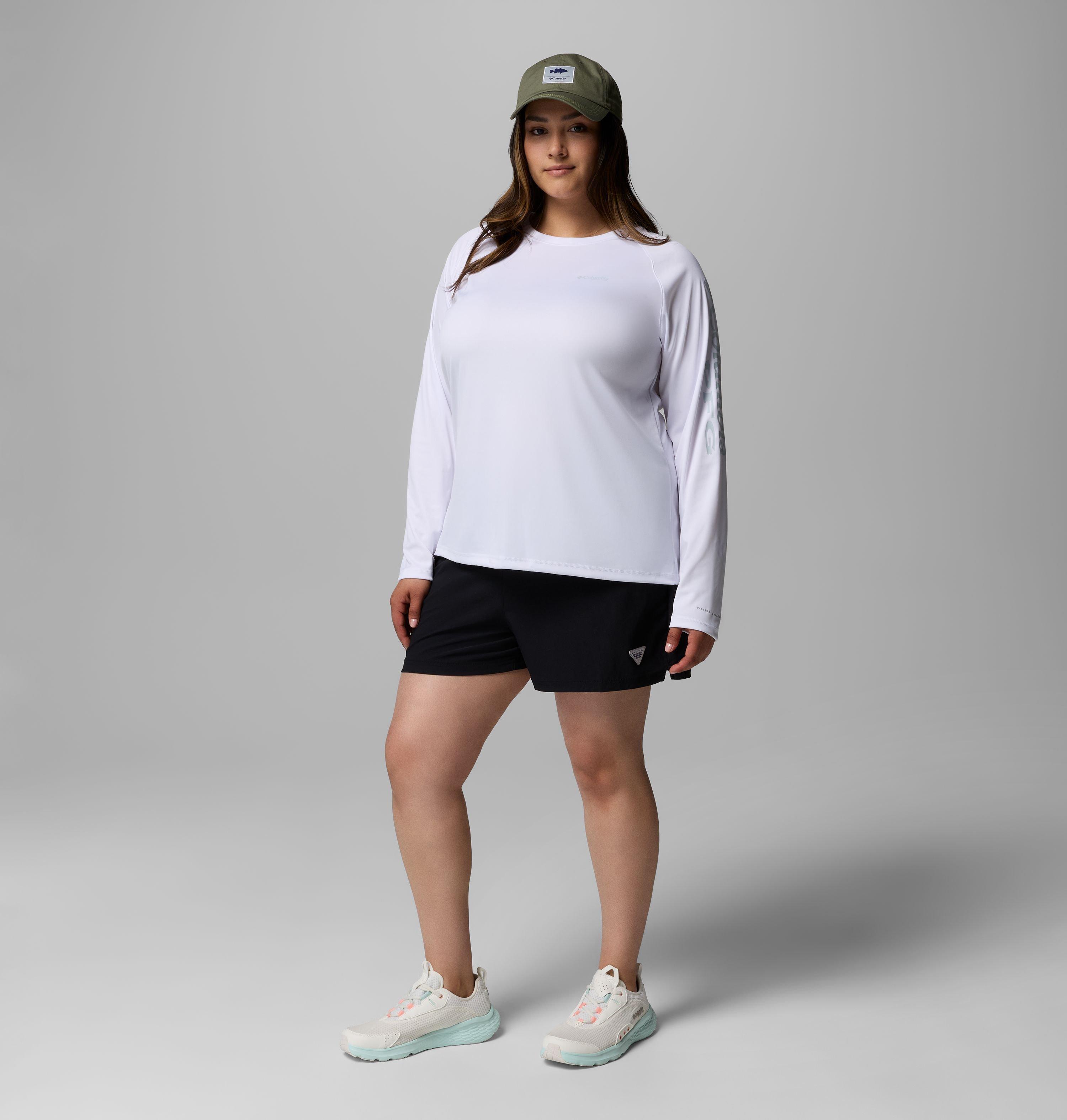 Women's PFG Tidal Tee II Long Sleeve Shirt - Plus Size 2