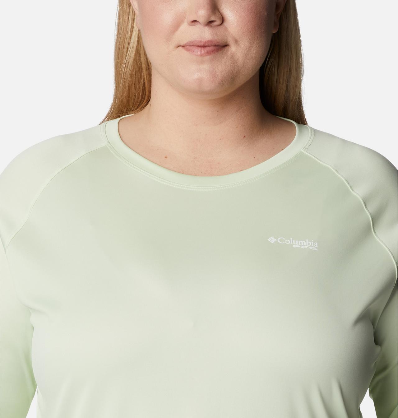 Women's PFG Tidal Tee™ II Long Sleeve Shirt - Plus Size 4