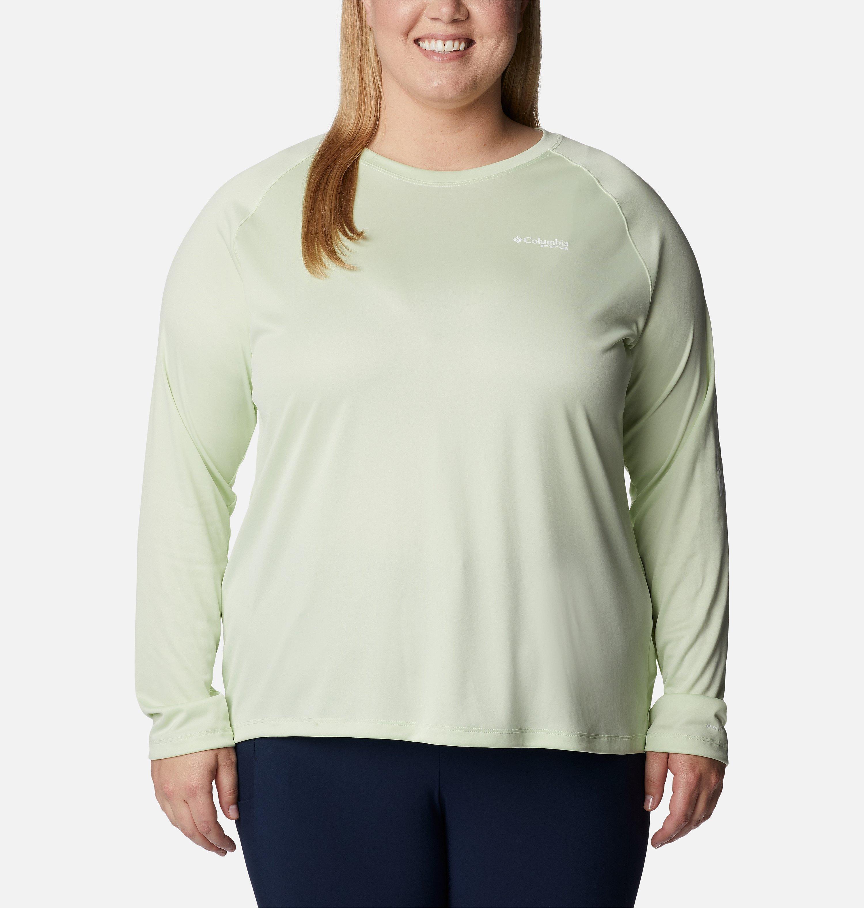 Women's PFG Tidal Tee II Long Sleeve Shirt - Plus Size 1