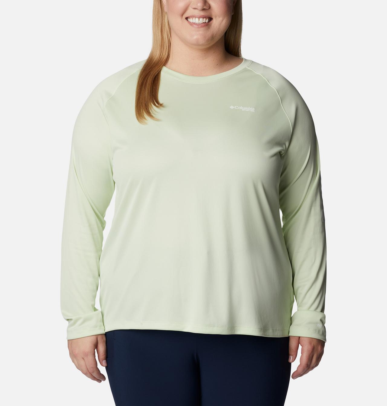 Women's PFG Tidal Tee™ II Long Sleeve Shirt - Plus Size 1