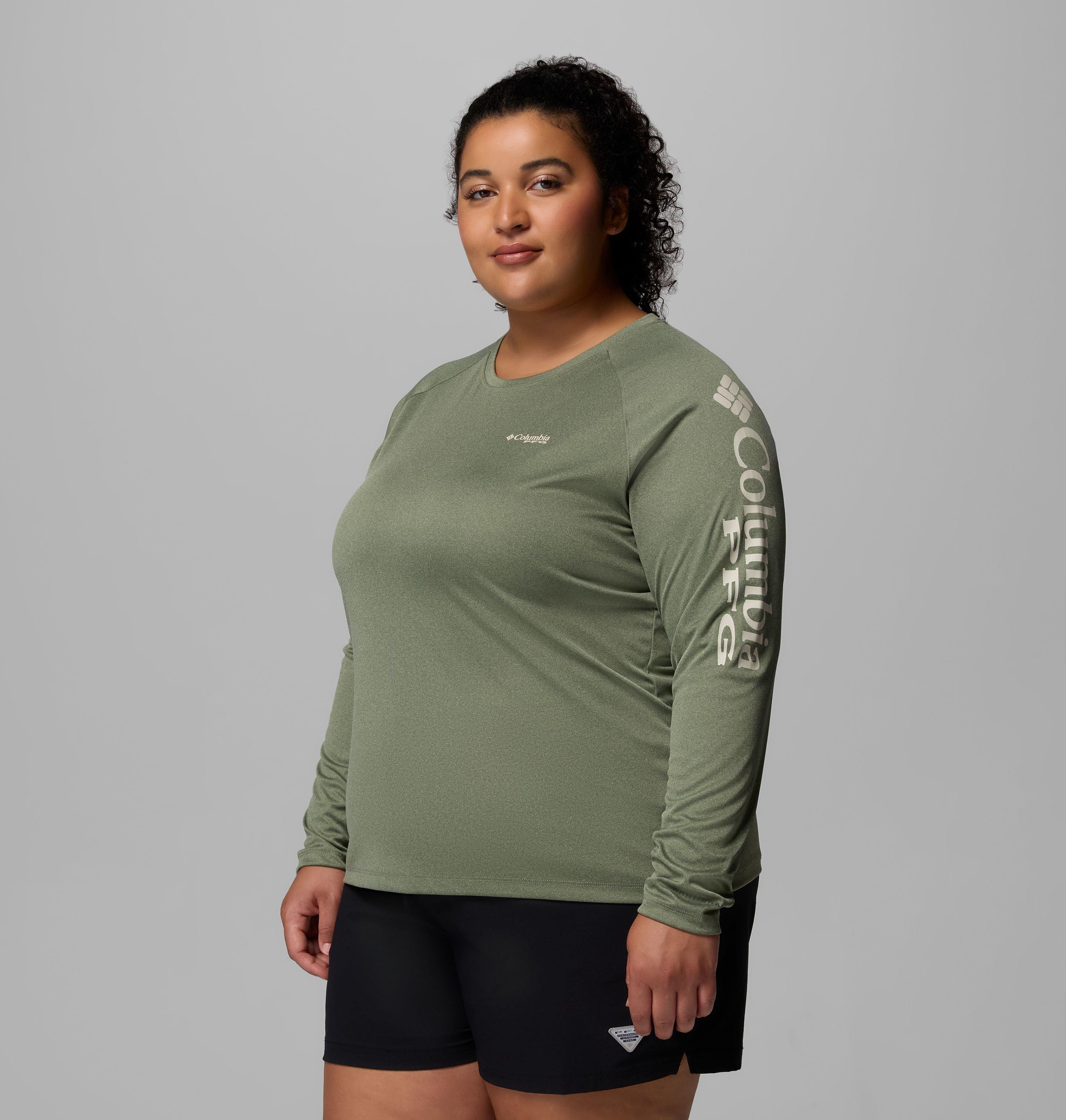Women's PFG Tidal Tee II Long Sleeve Shirt - Plus Size | 316 | 2X 4