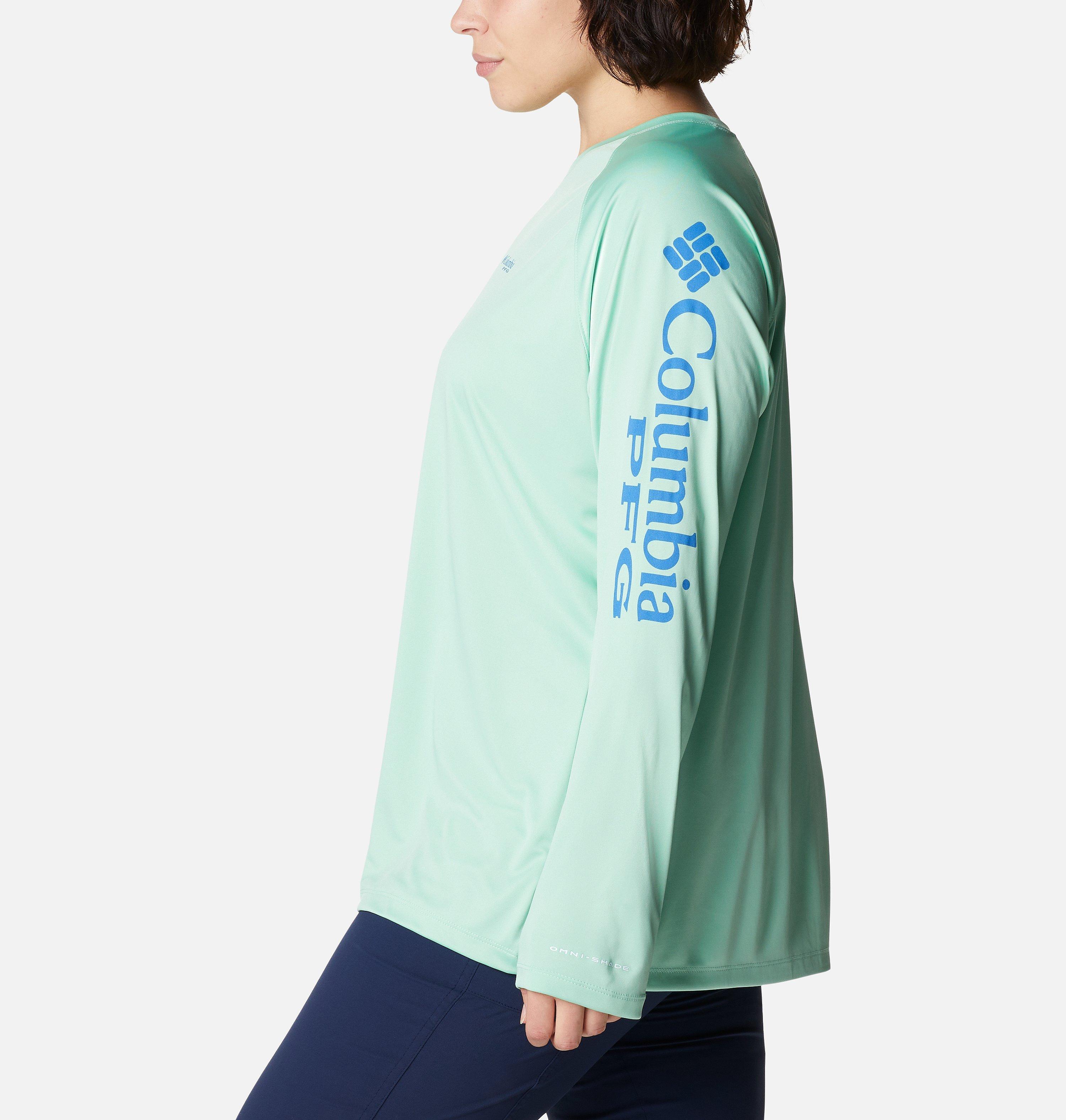 Women's PFG Tidal Tee II Long Sleeve Shirt - Plus Size 3