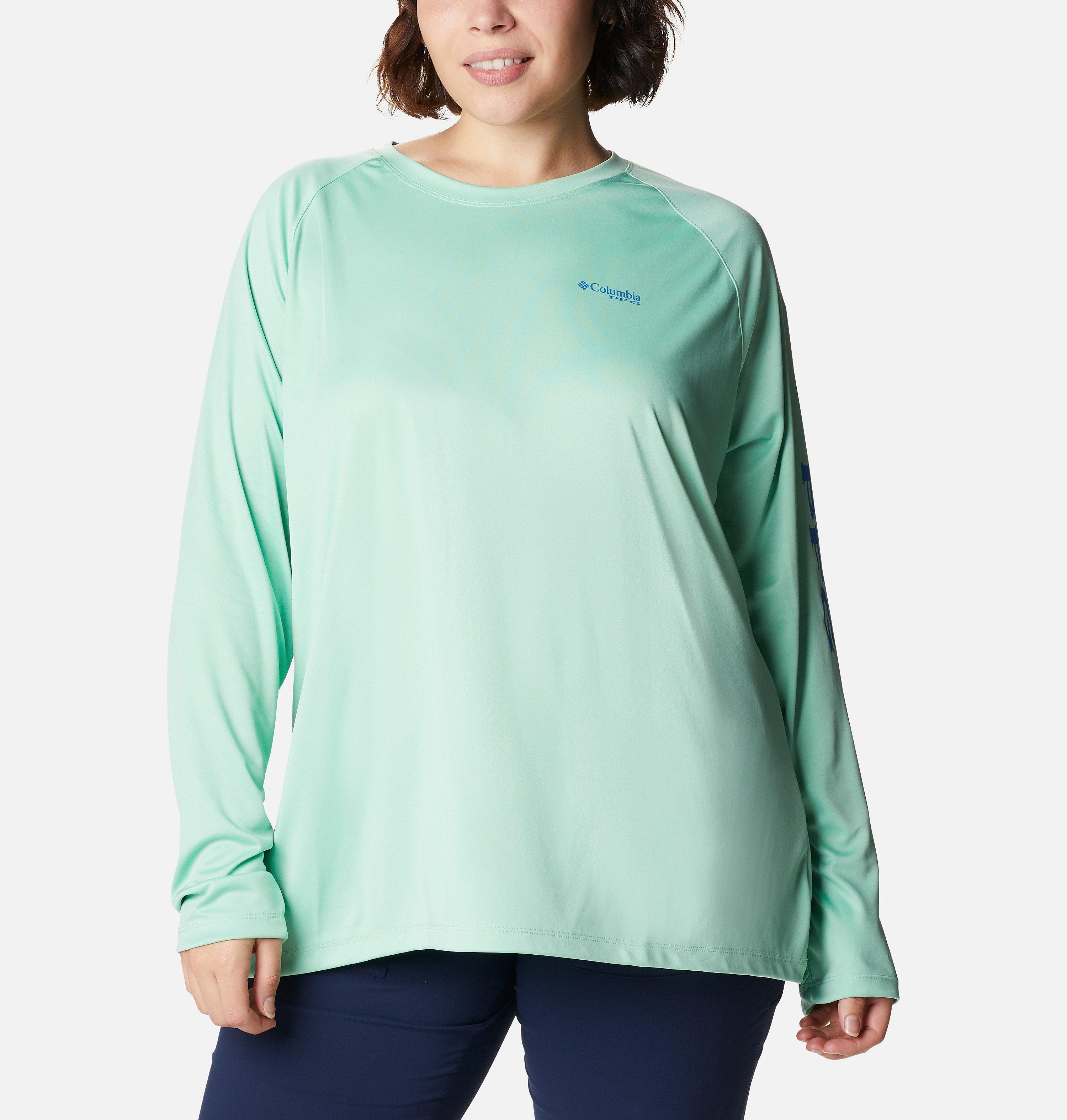 Women's PFG Tidal Tee II Long Sleeve Shirt - Plus Size 1