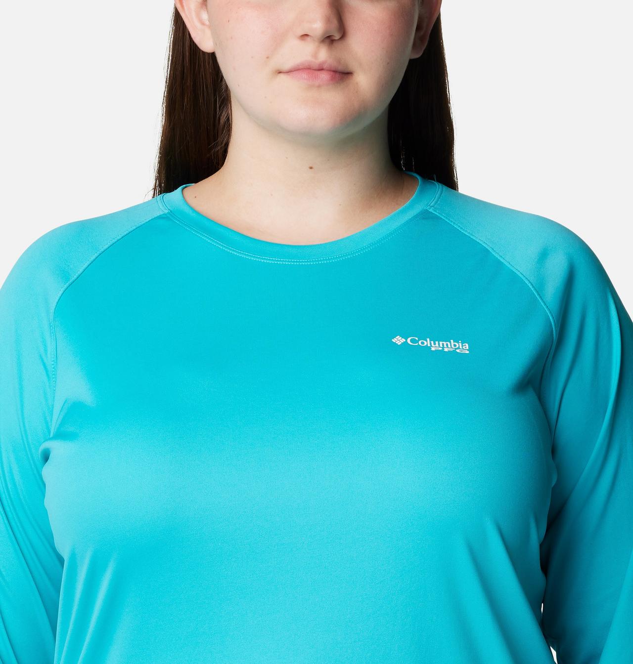 Women's PFG Tidal Tee™ II Long Sleeve Shirt - Plus Size 4