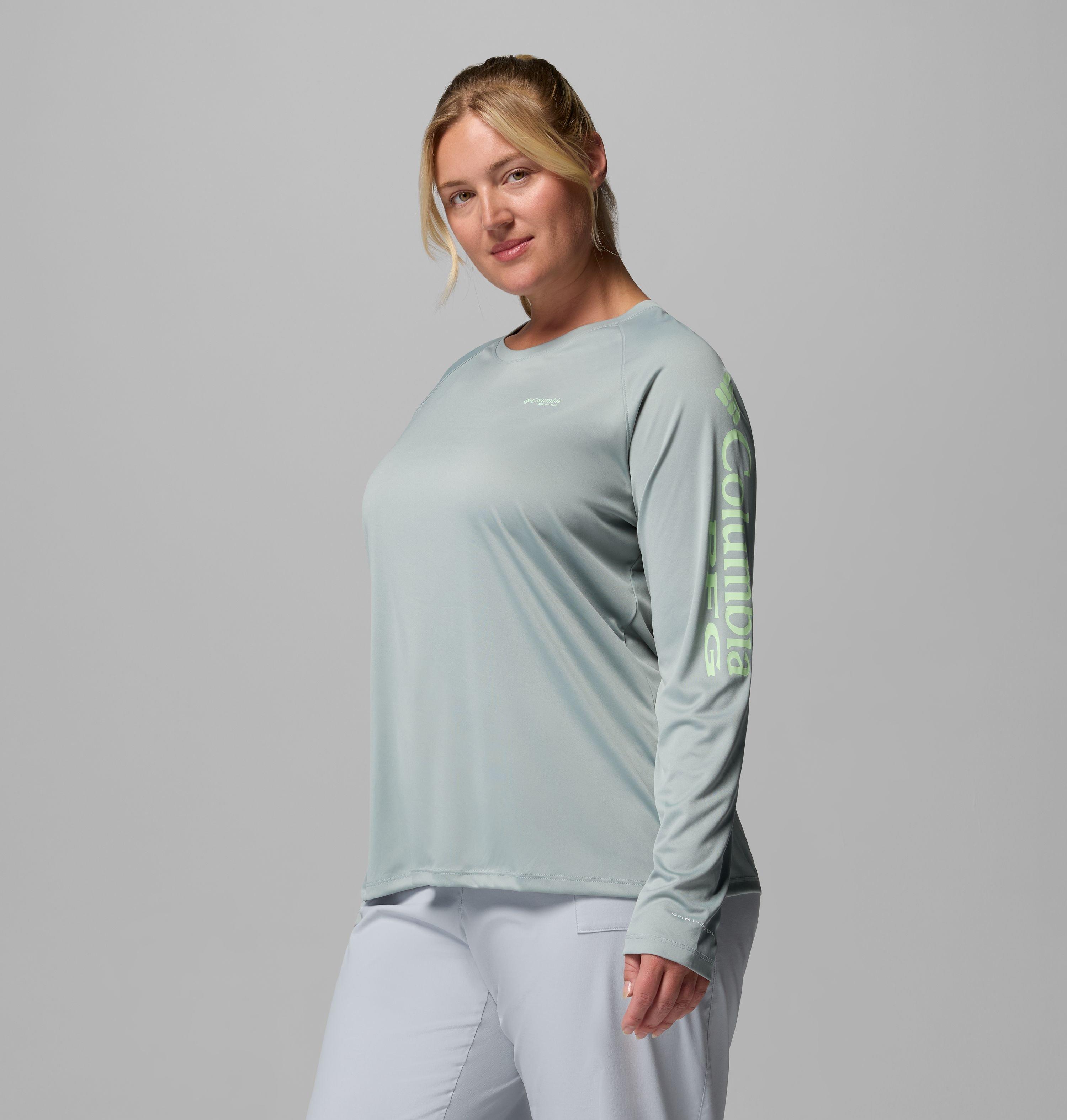 Women's PFG Tidal Tee II Long Sleeve Shirt - Plus Size | 350 | 3X 4