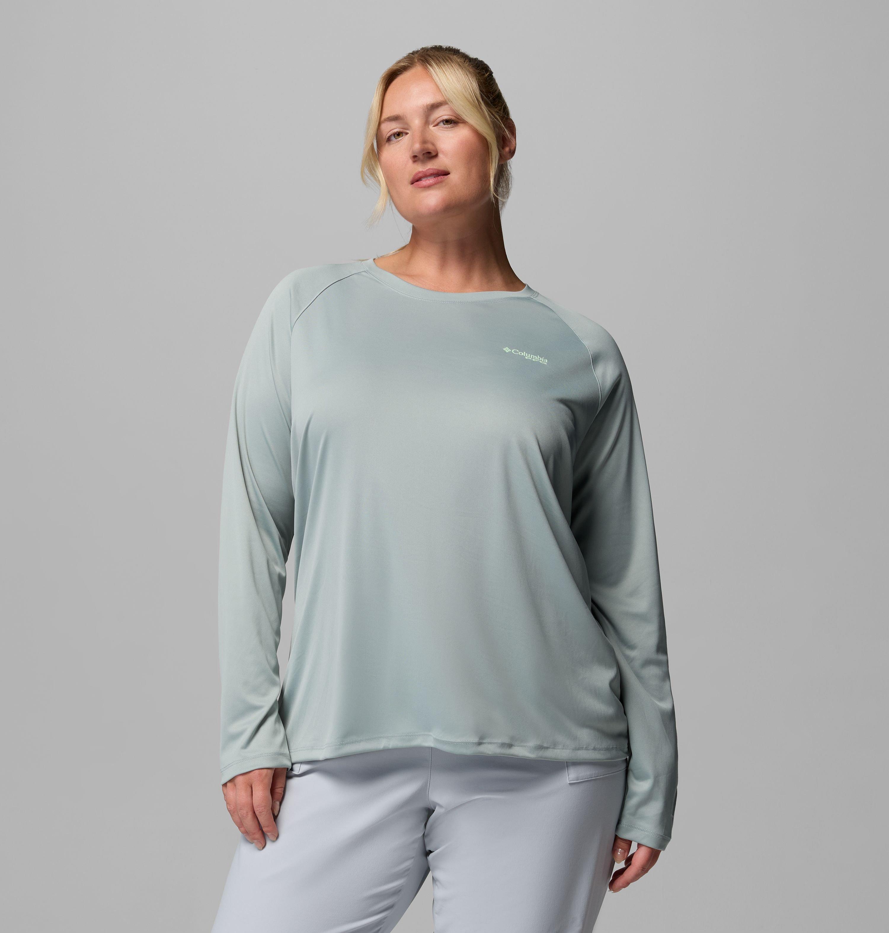 Women's PFG Tidal Tee II Long Sleeve Shirt - Plus Size | 350 | 3X 1