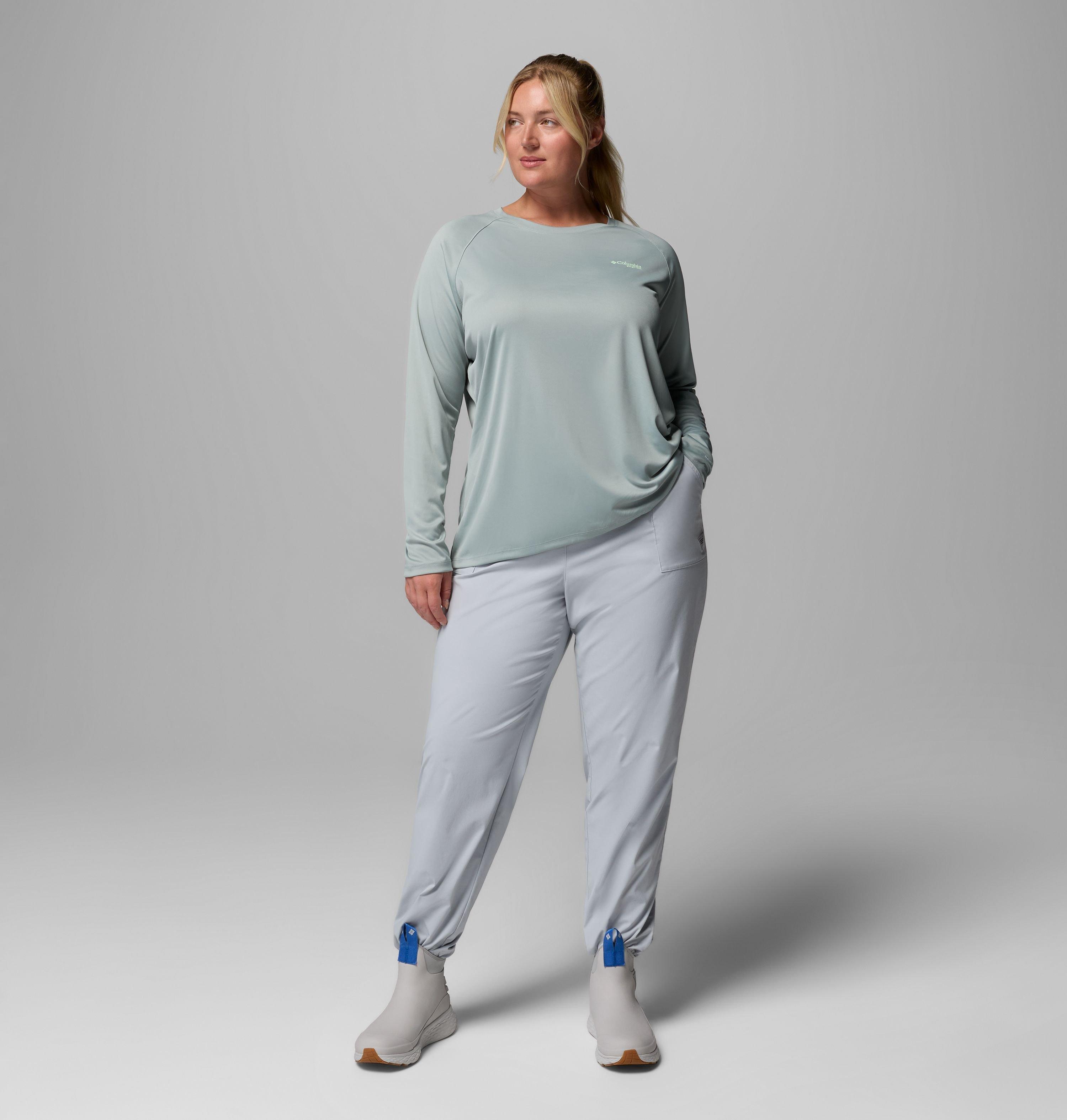 Women's PFG Tidal Tee II Long Sleeve Shirt - Plus Size | 350 | 3X 2