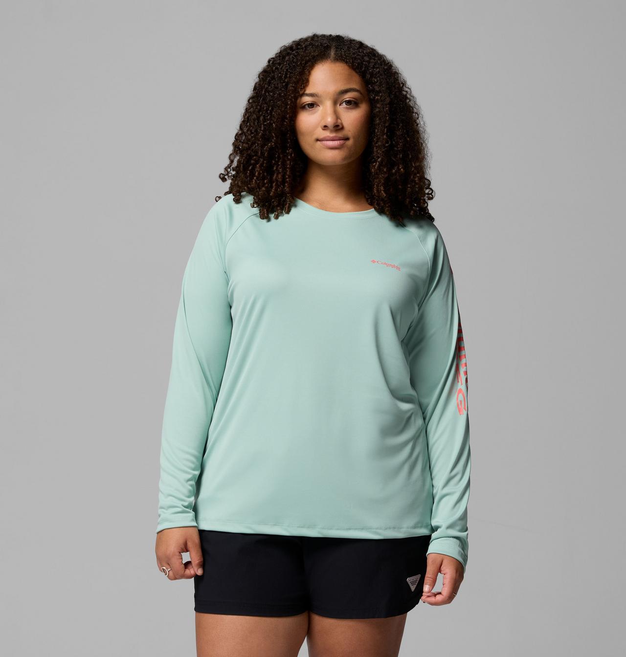 Women's PFG Tidal Tee™ II Long Sleeve Shirt - Plus Size 1
