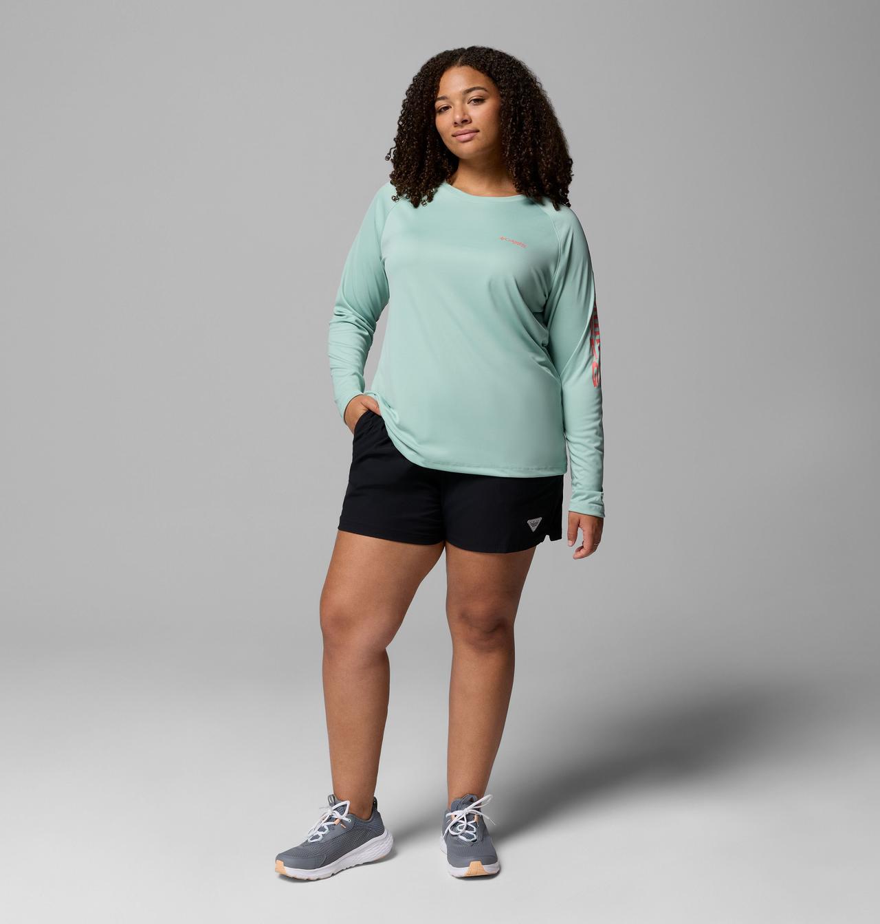 Women's PFG Tidal Tee™ II Long Sleeve Shirt - Plus Size 2
