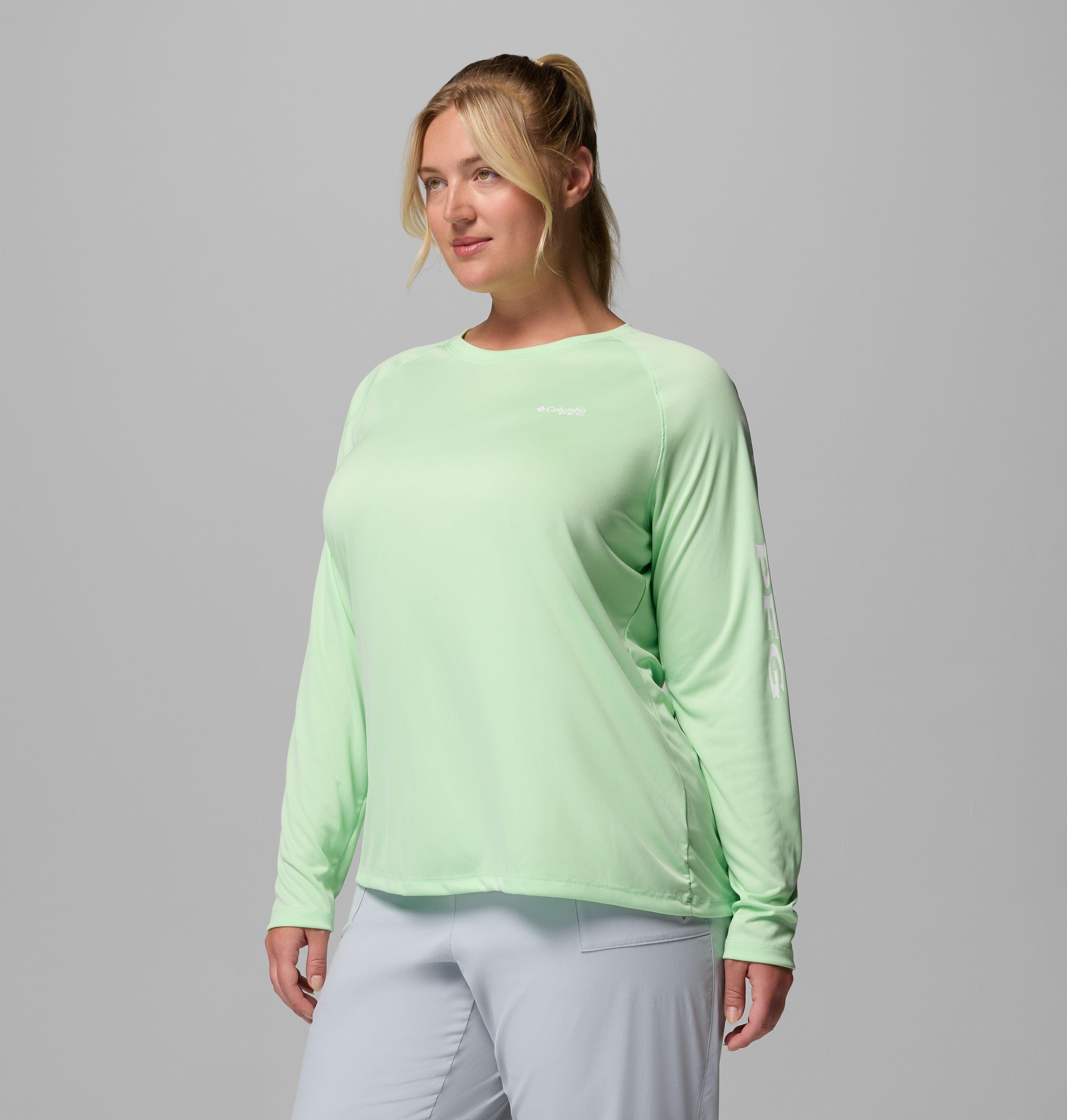 Women's PFG Tidal Tee II Long Sleeve Shirt - Plus Size | 373 | 2X 4