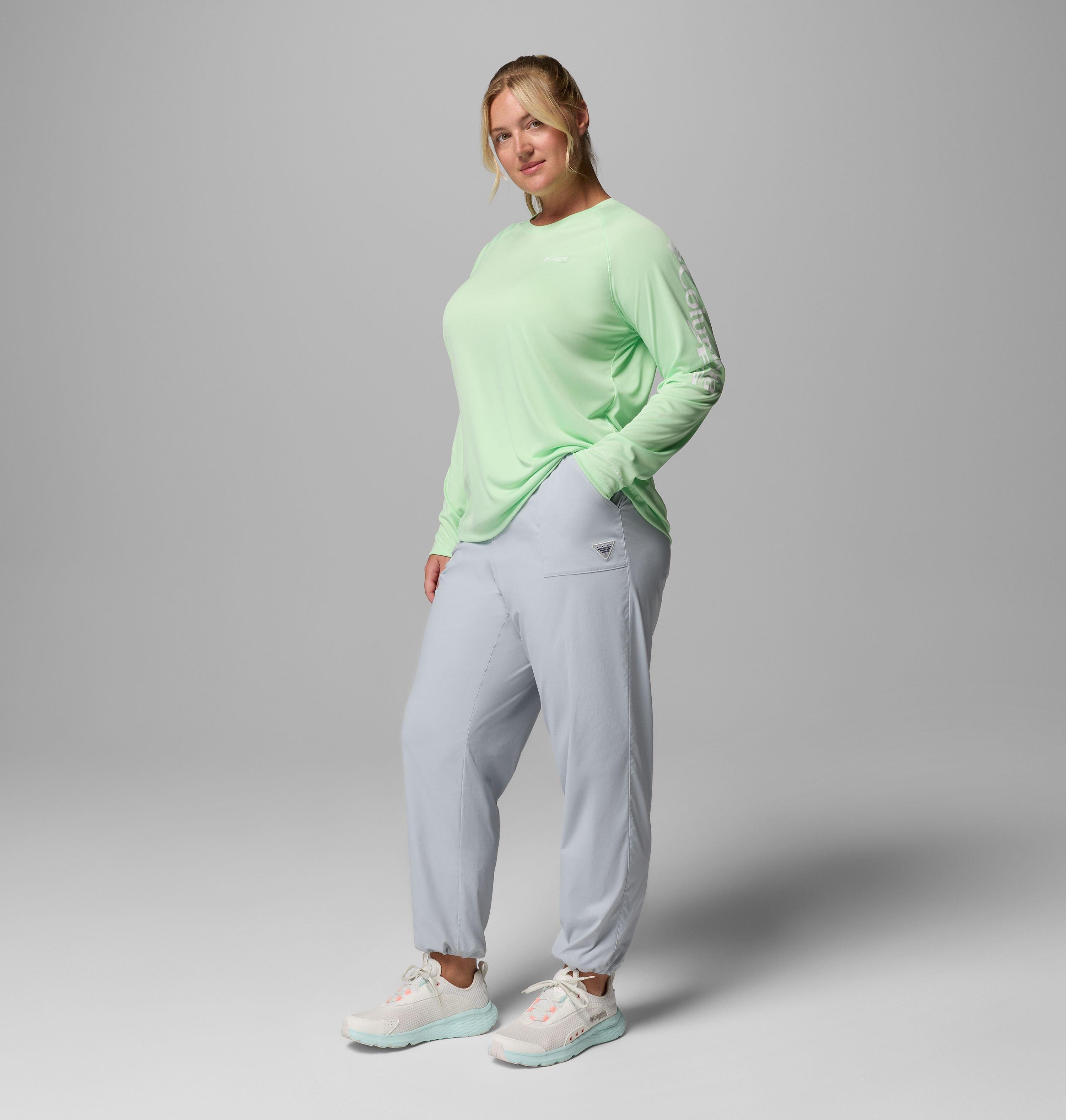 Women's PFG Tidal Tee II Long Sleeve Shirt - Plus Size | 373 | 2X 2