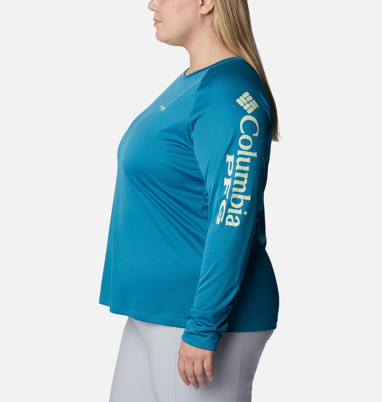 Women's PFG Tidal Tee™ II Long Sleeve Shirt - Plus Size 3