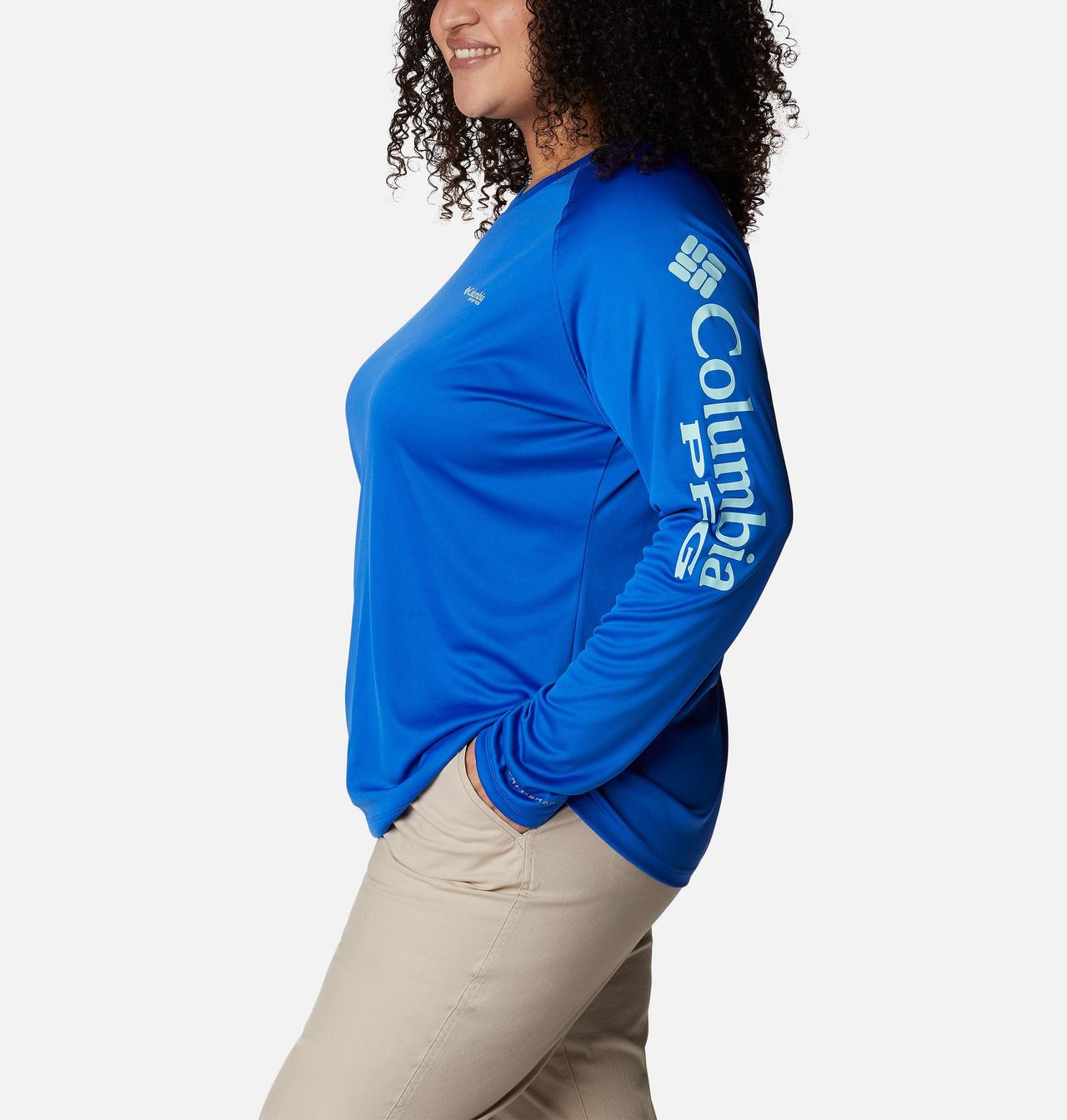 Women's PFG Tidal Tee™ II Long Sleeve Shirt - Plus Size 3