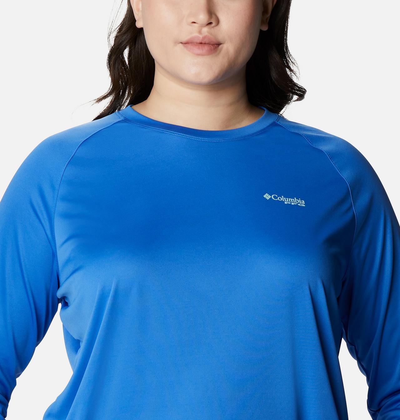 Women's PFG Tidal Tee™ II Long Sleeve Shirt - Plus Size 4