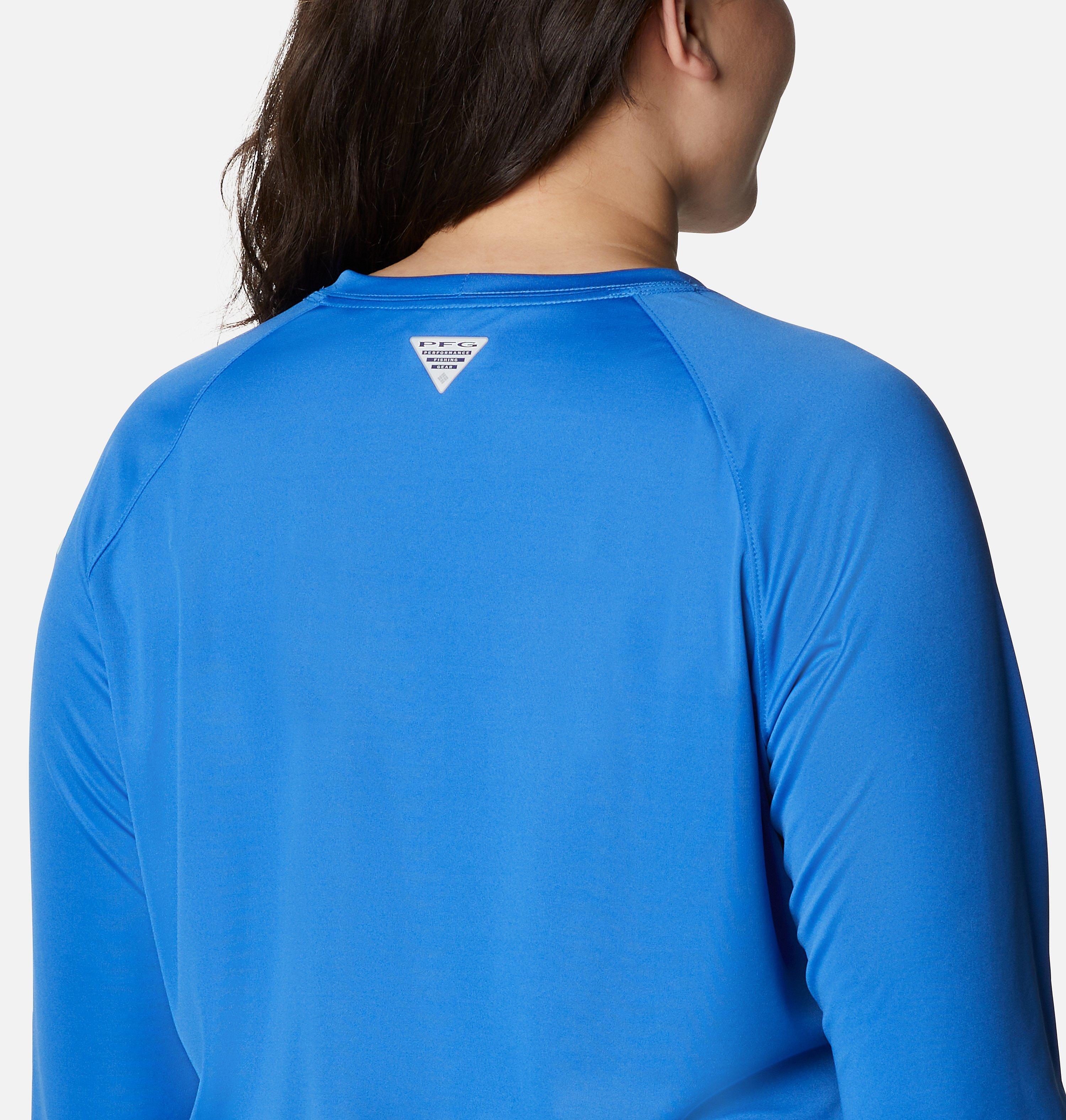Women's PFG Tidal Tee II Long Sleeve Shirt - Plus Size 5