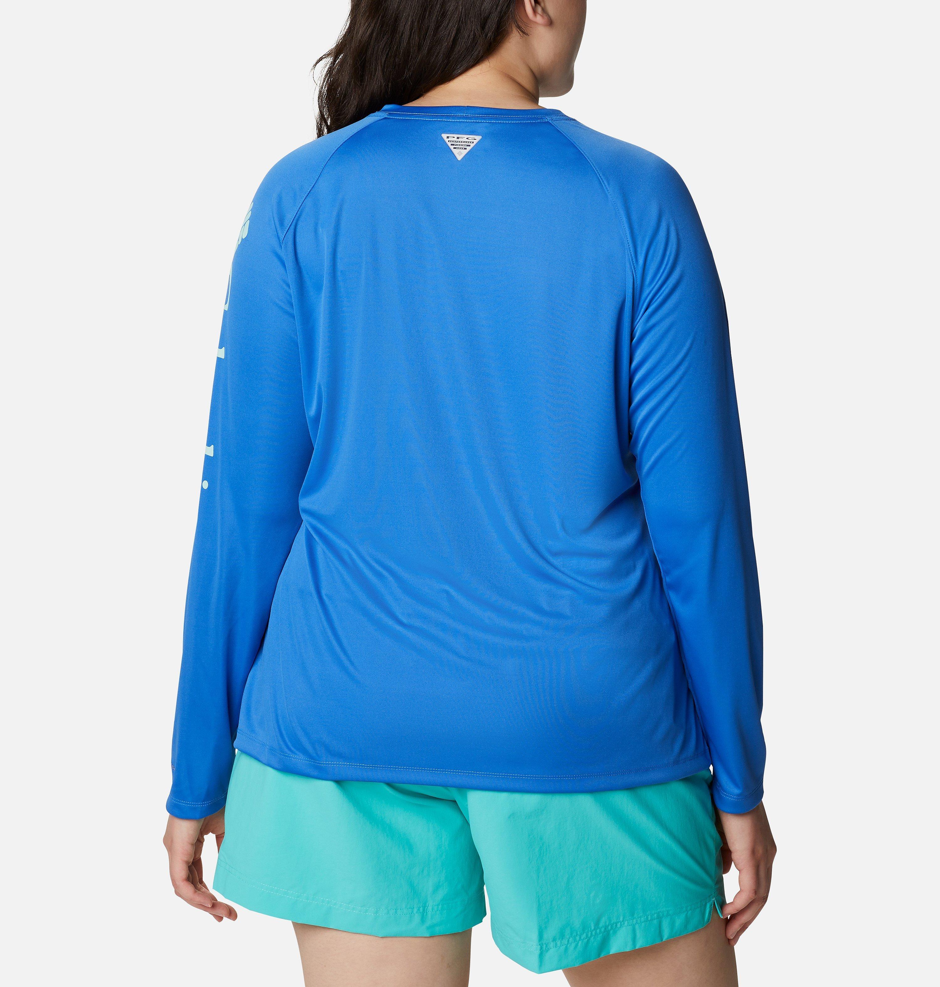 Women's PFG Tidal Tee II Long Sleeve Shirt - Plus Size 2