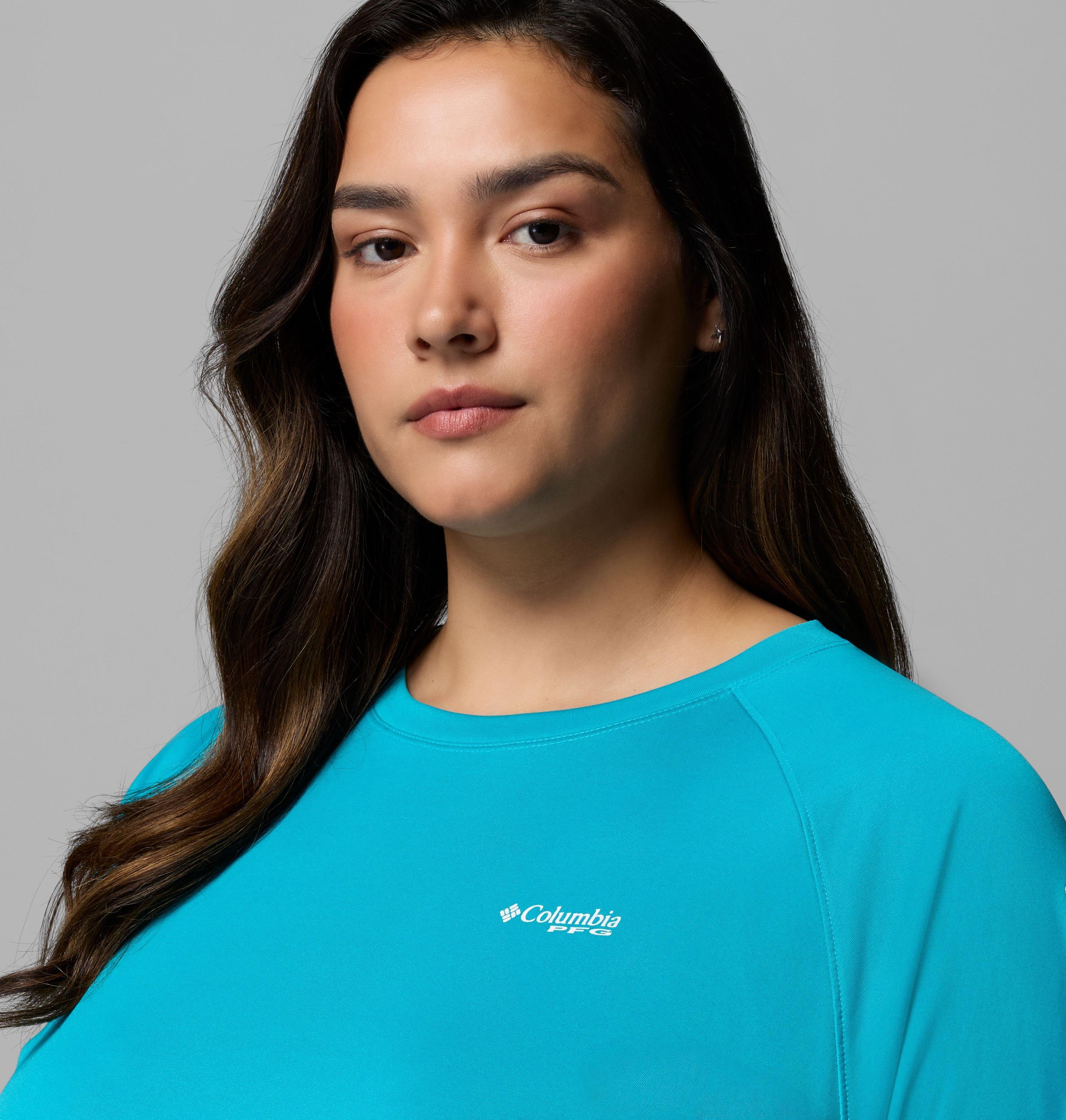 Women's PFG Tidal Tee II Long Sleeve Shirt - Plus Size | 445 | 2X 5
