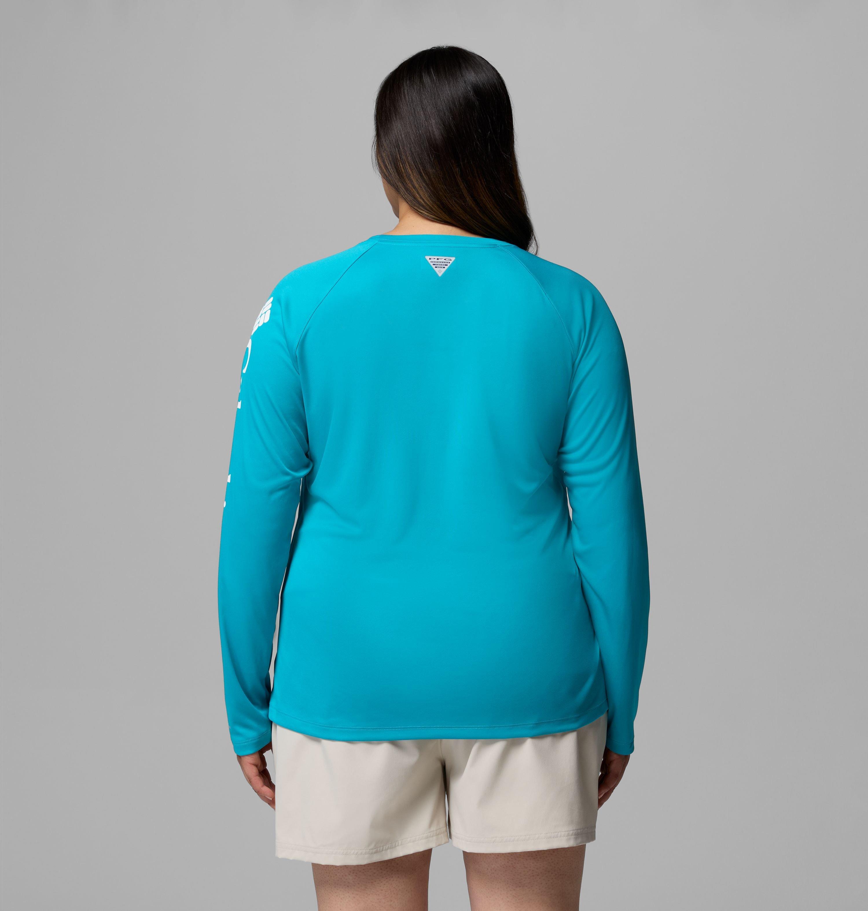 Women's PFG Tidal Tee II Long Sleeve Shirt - Plus Size | 445 | 2X 3