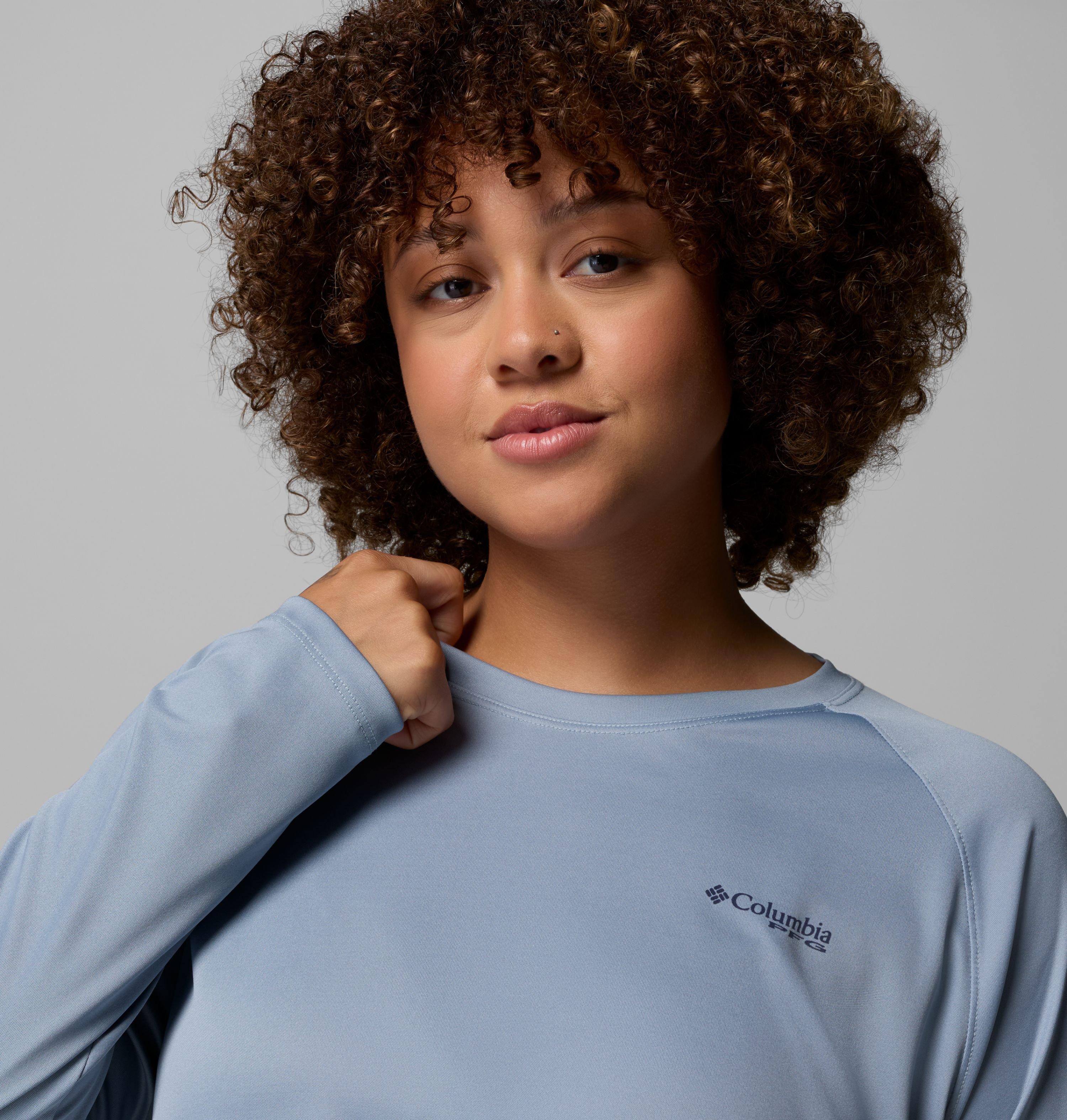 Women's PFG Tidal Tee II Long Sleeve Shirt - Plus Size 5