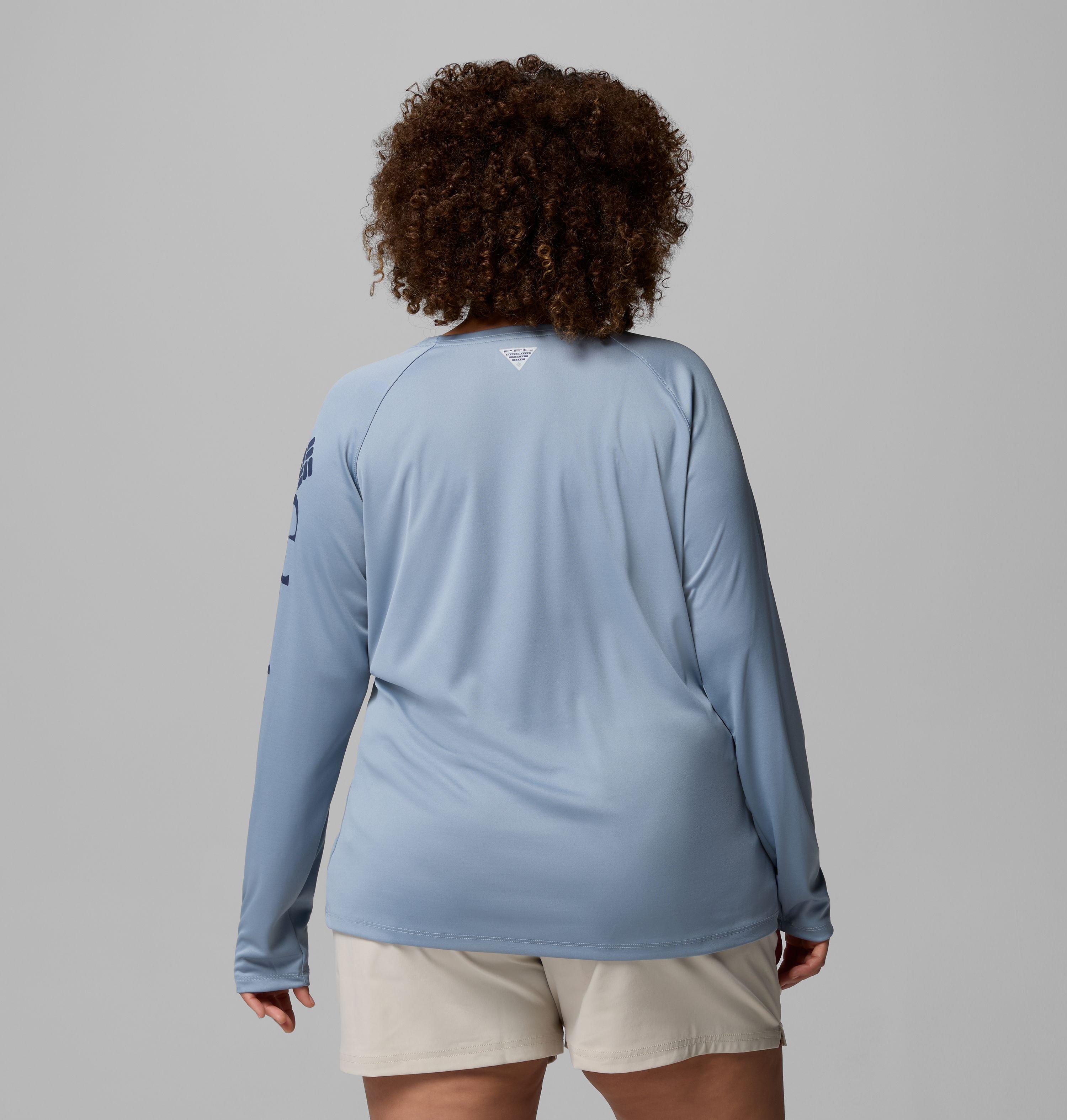 Women's PFG Tidal Tee II Long Sleeve Shirt - Plus Size 3