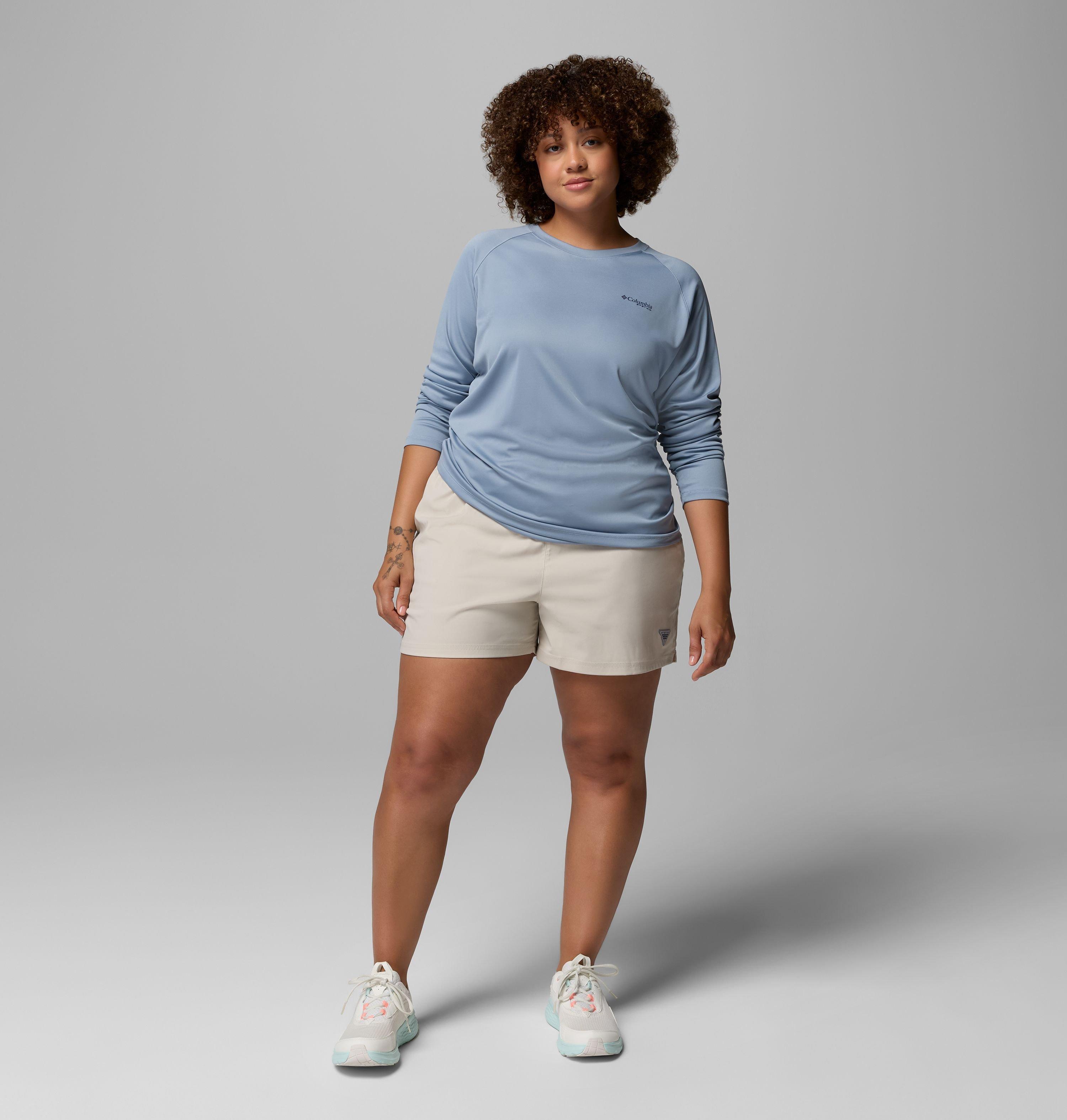 Women's PFG Tidal Tee II Long Sleeve Shirt - Plus Size 2
