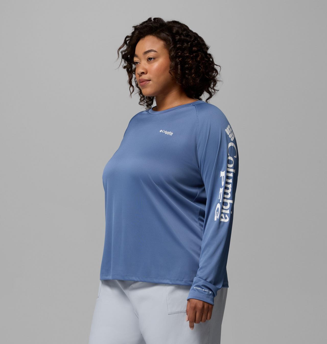 Women's PFG Tidal Tee™ II Long Sleeve Shirt - Plus Size 3