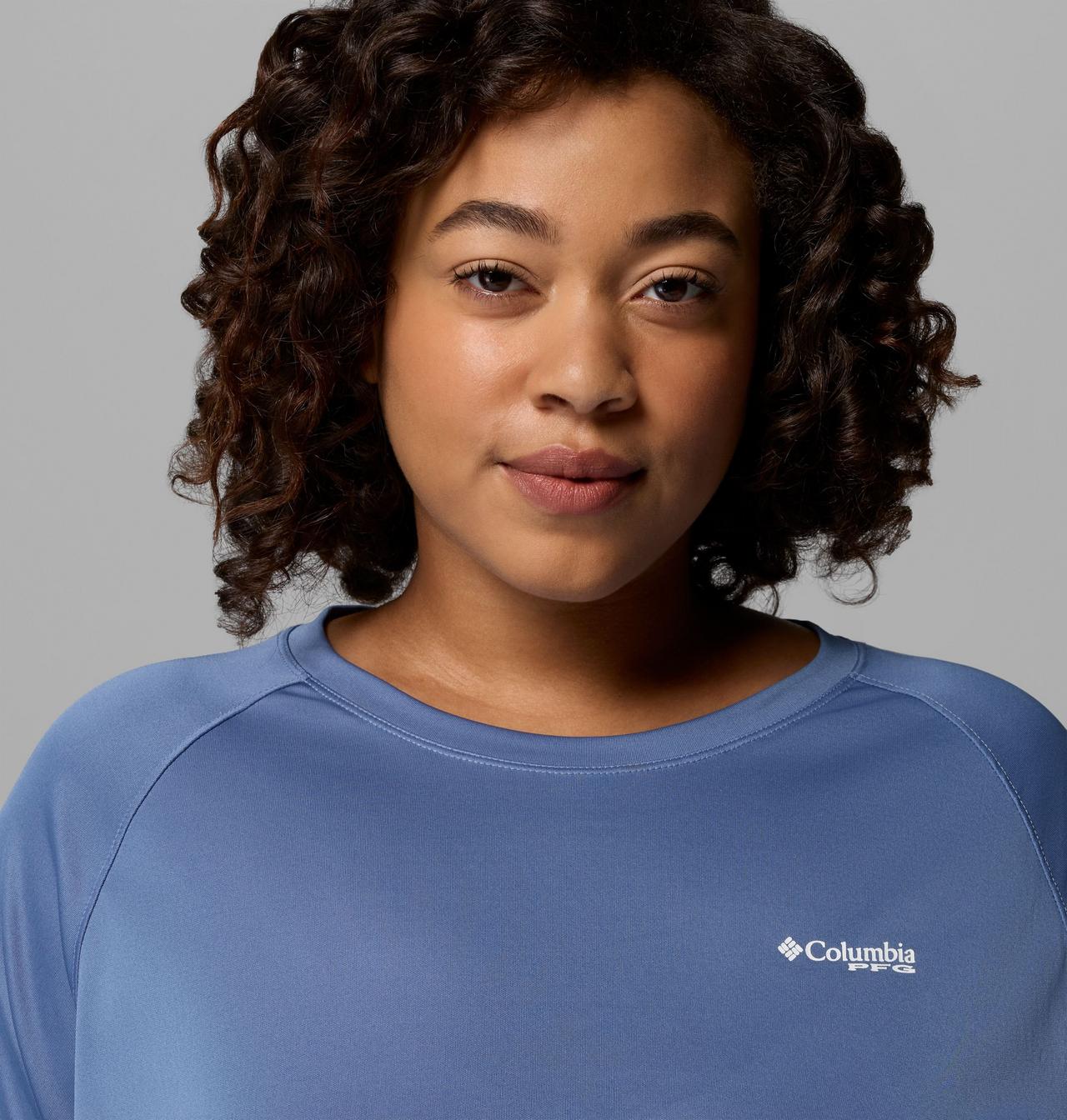 Women's PFG Tidal Tee™ II Long Sleeve Shirt - Plus Size 4