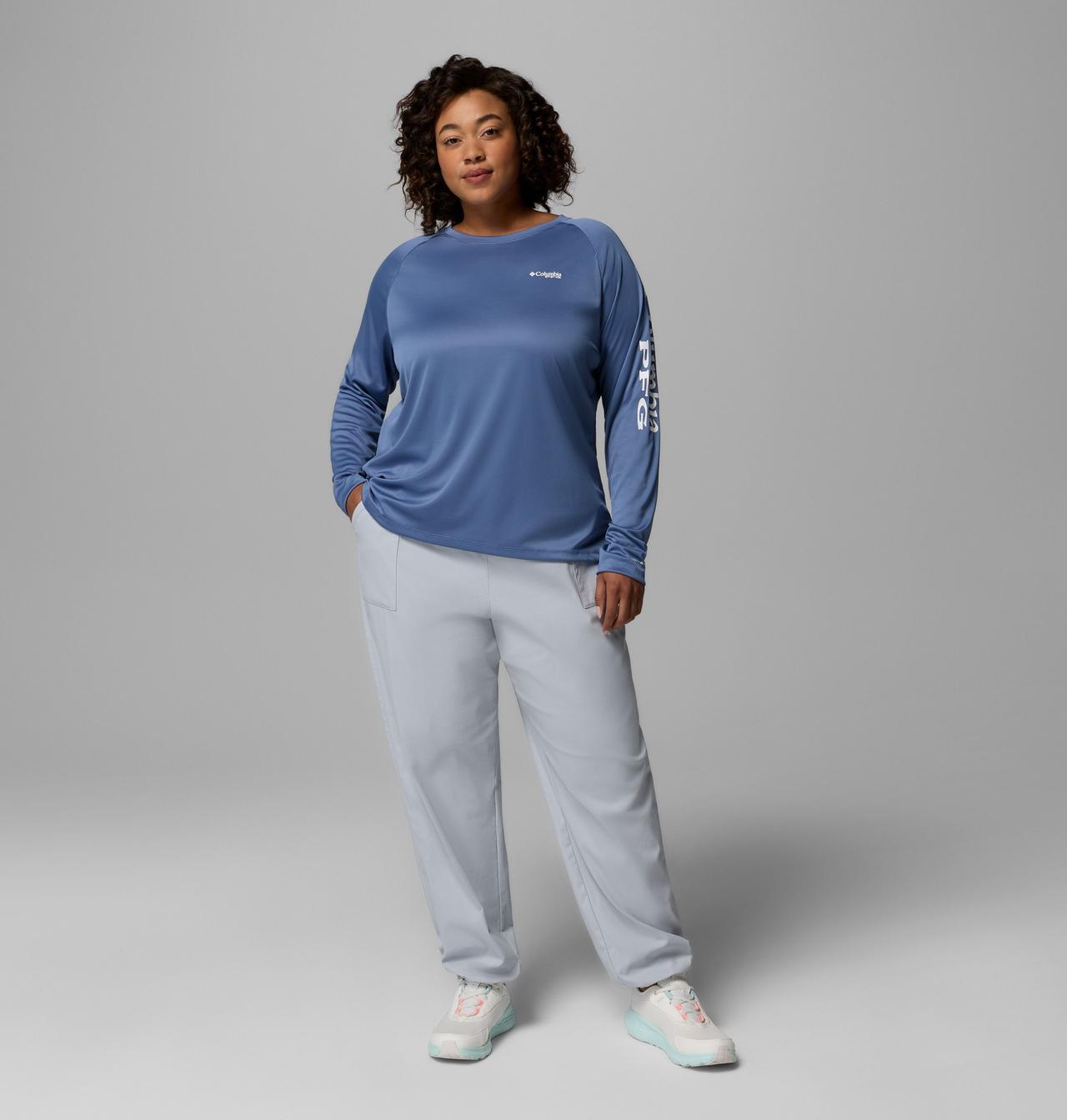 Women's PFG Tidal Tee™ II Long Sleeve Shirt - Plus Size 2