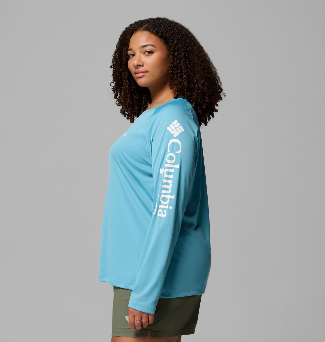 Women's PFG Tidal Tee™ II Long Sleeve Shirt - Plus Size 4