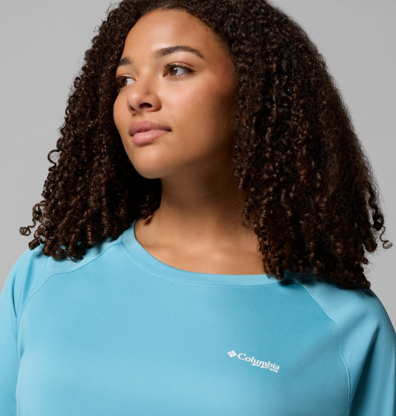 Women's PFG Tidal Tee™ II Long Sleeve Shirt - Plus Size 5