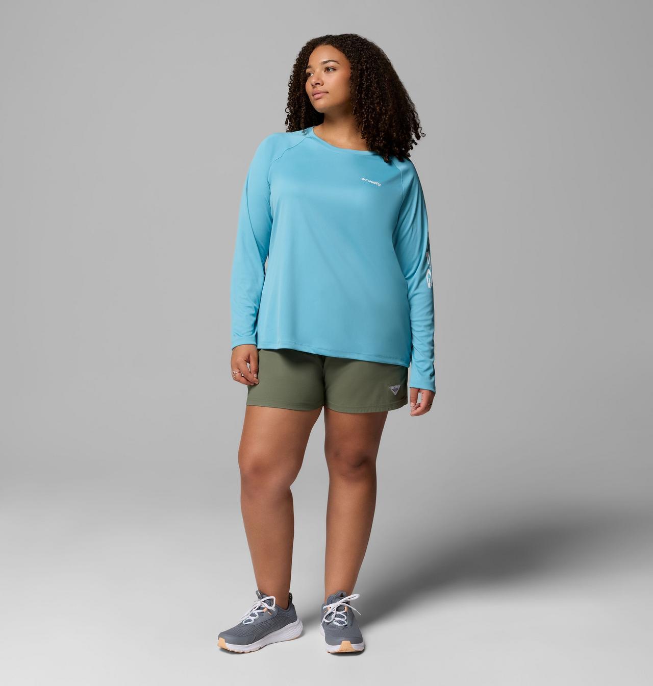 Women's PFG Tidal Tee™ II Long Sleeve Shirt - Plus Size 2