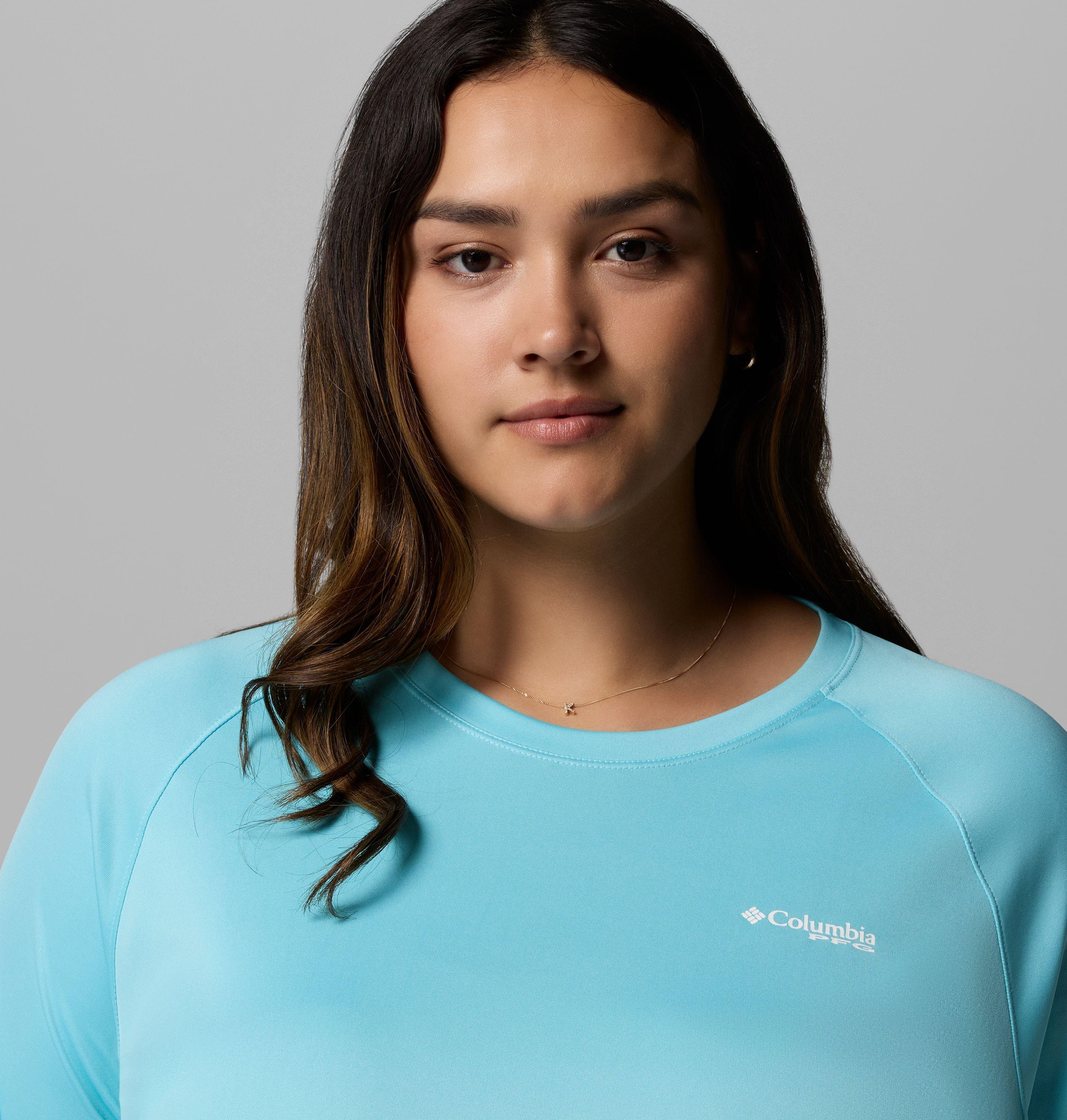 Women's PFG Tidal Tee II Long Sleeve Shirt - Plus Size | 459 | 2X 5