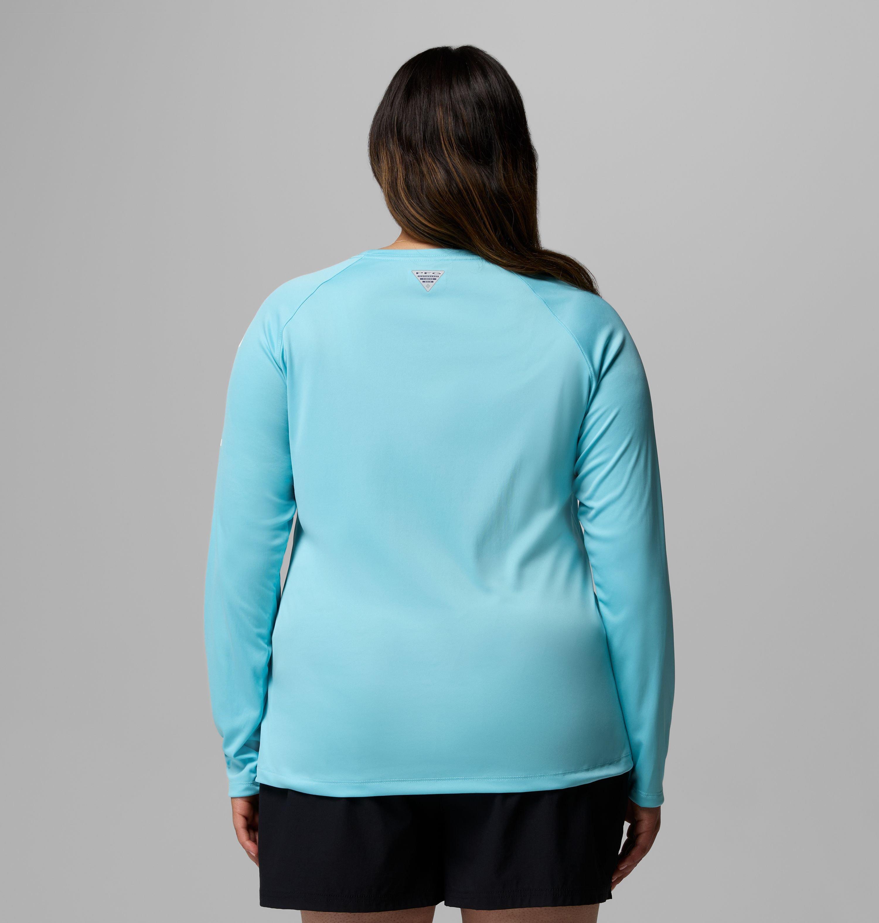 Women's PFG Tidal Tee II Long Sleeve Shirt - Plus Size | 459 | 2X 3