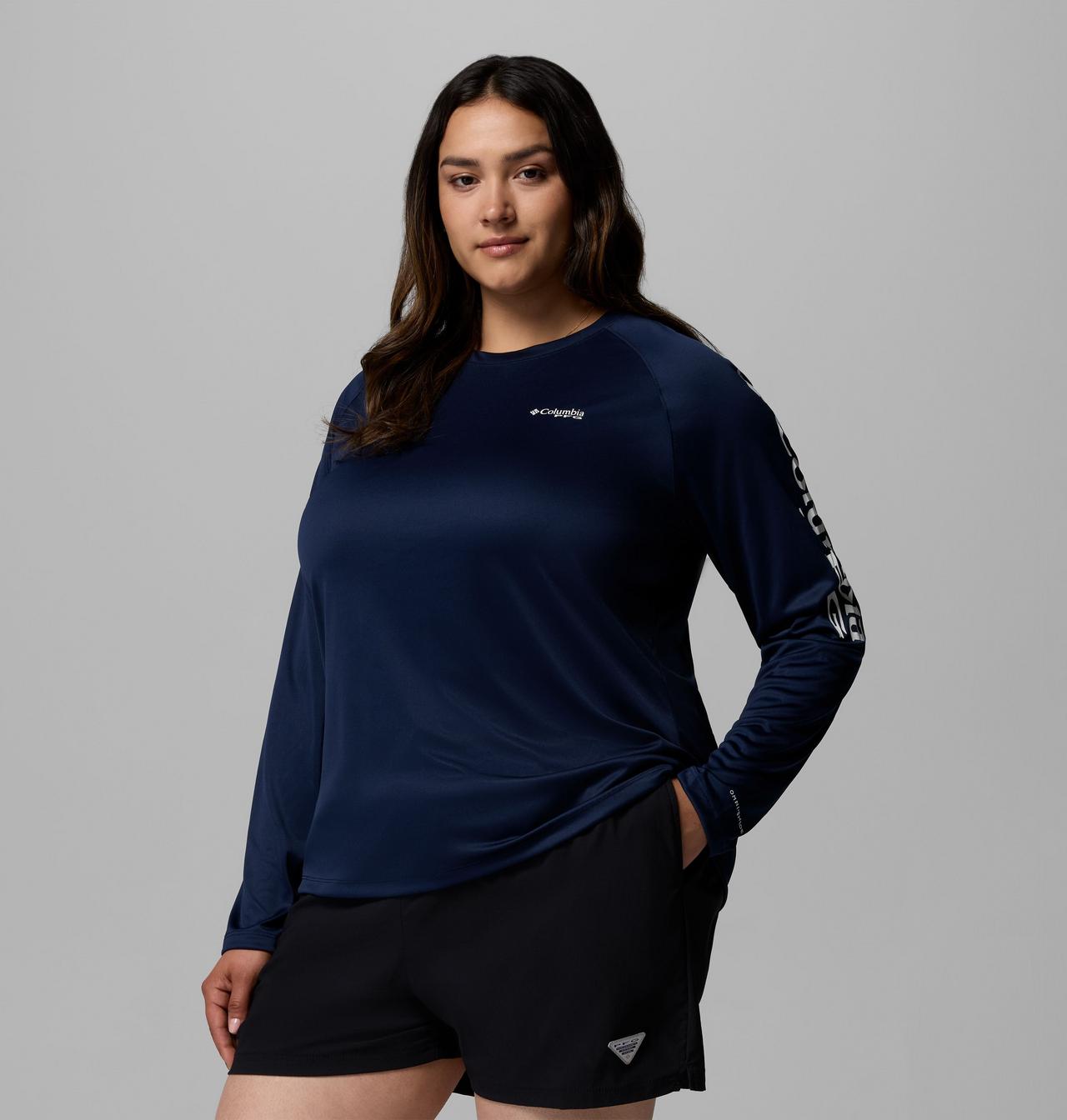 Women's PFG Tidal Tee™ II Long Sleeve Shirt - Plus Size | 465 | 2X 4