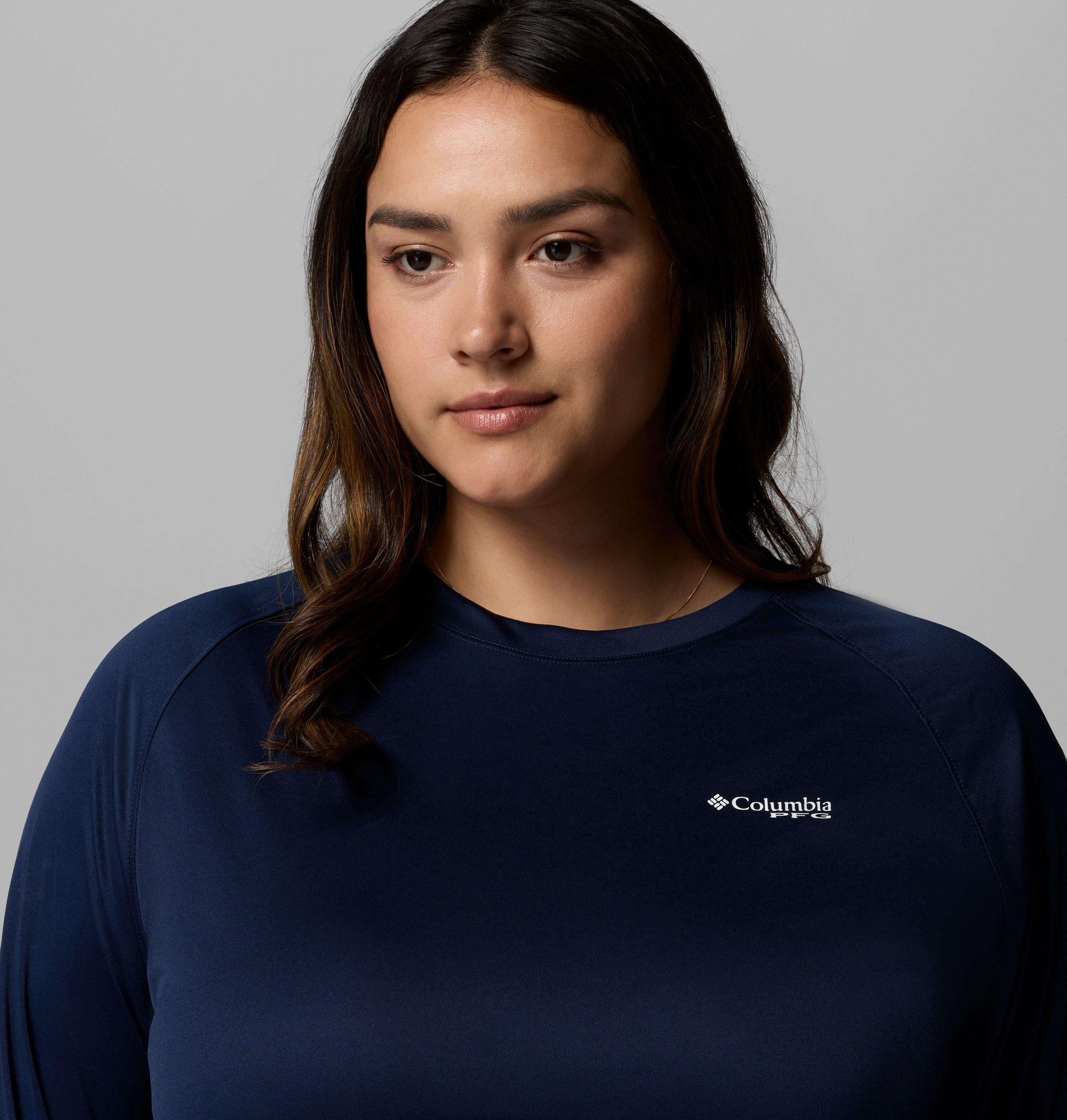 Women's PFG Tidal Tee II Long Sleeve Shirt - Plus Size 5