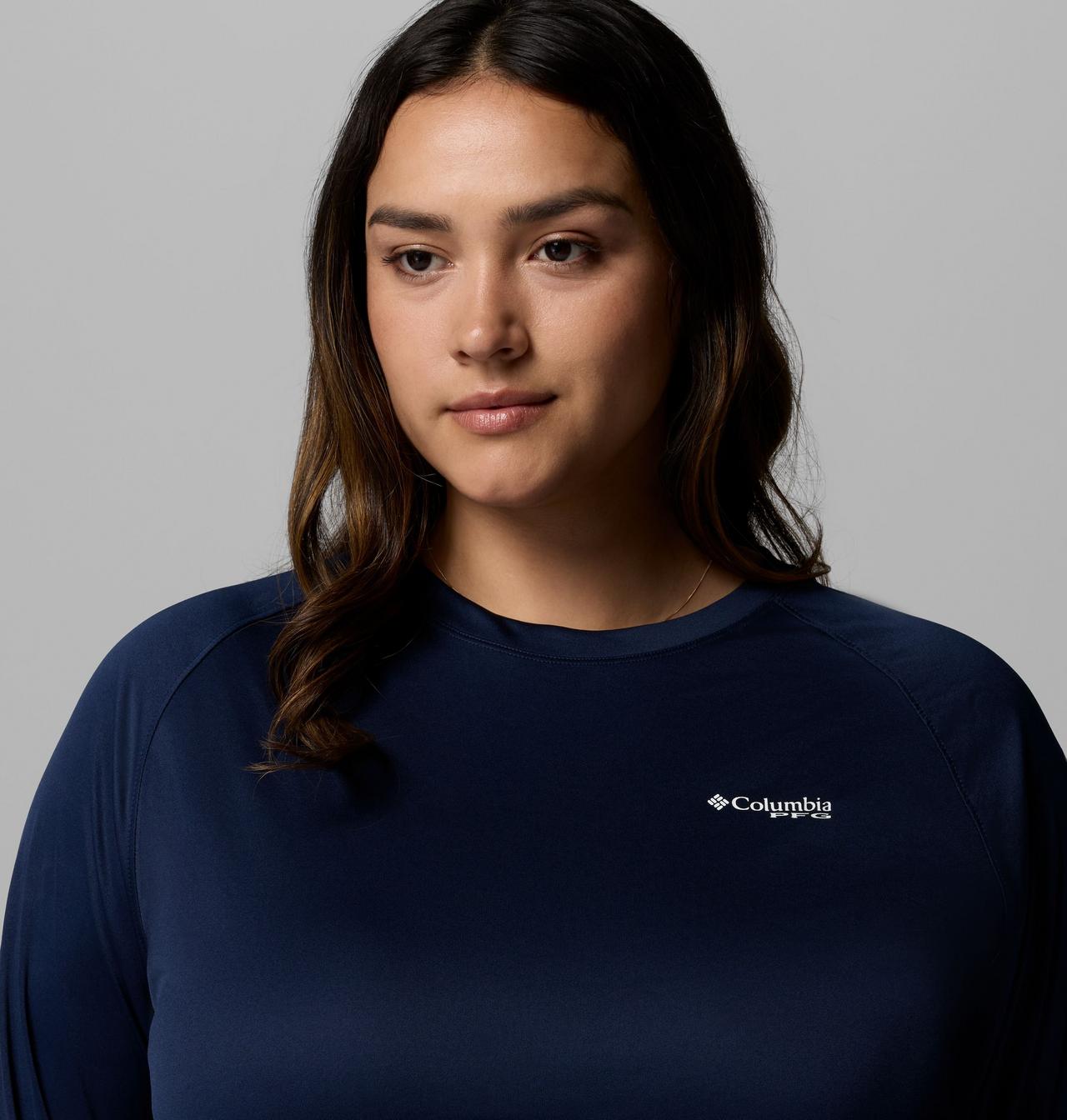 Women's PFG Tidal Tee™ II Long Sleeve Shirt - Plus Size | 465 | 2X 5
