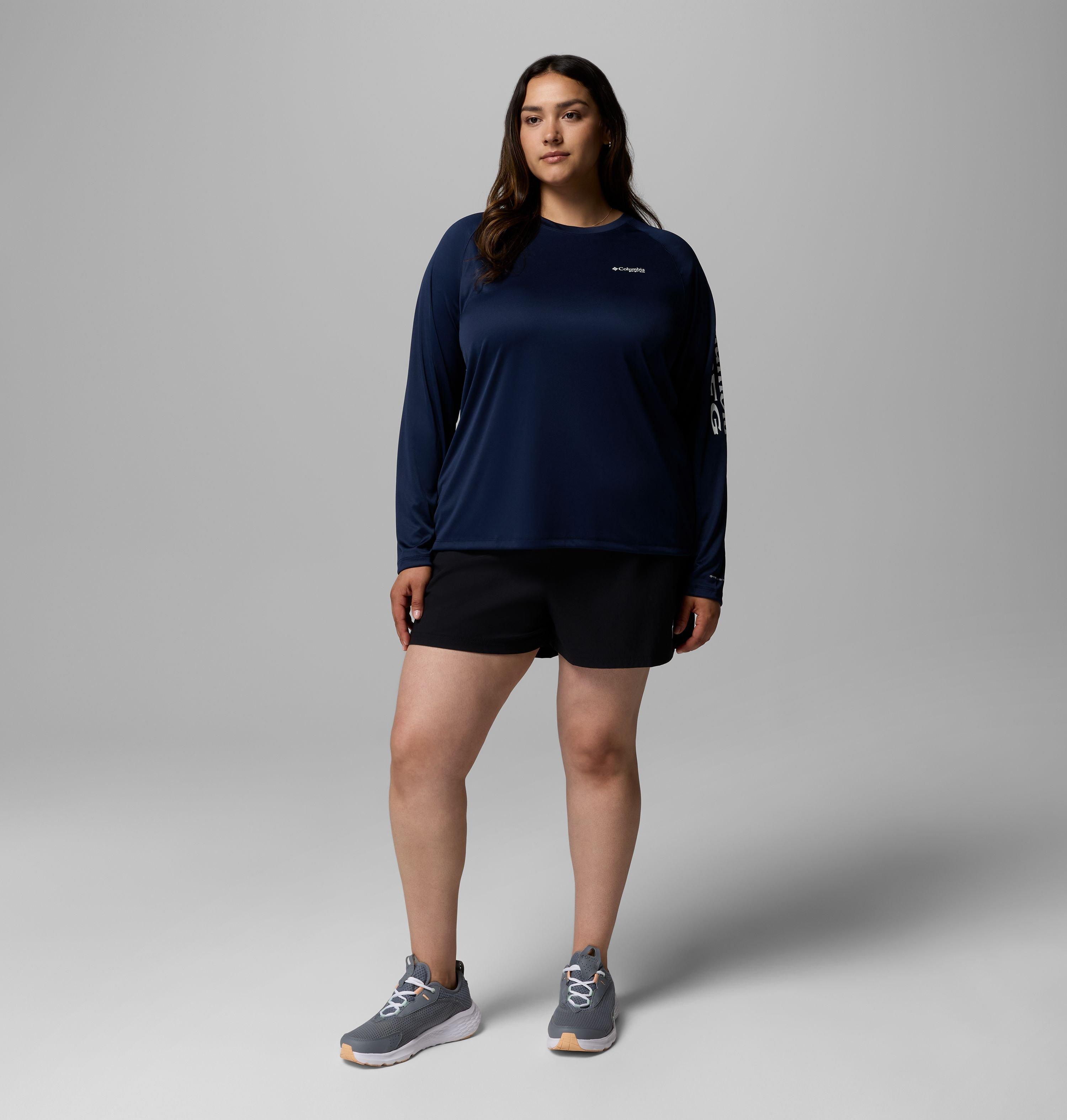 Women's PFG Tidal Tee II Long Sleeve Shirt - Plus Size 2