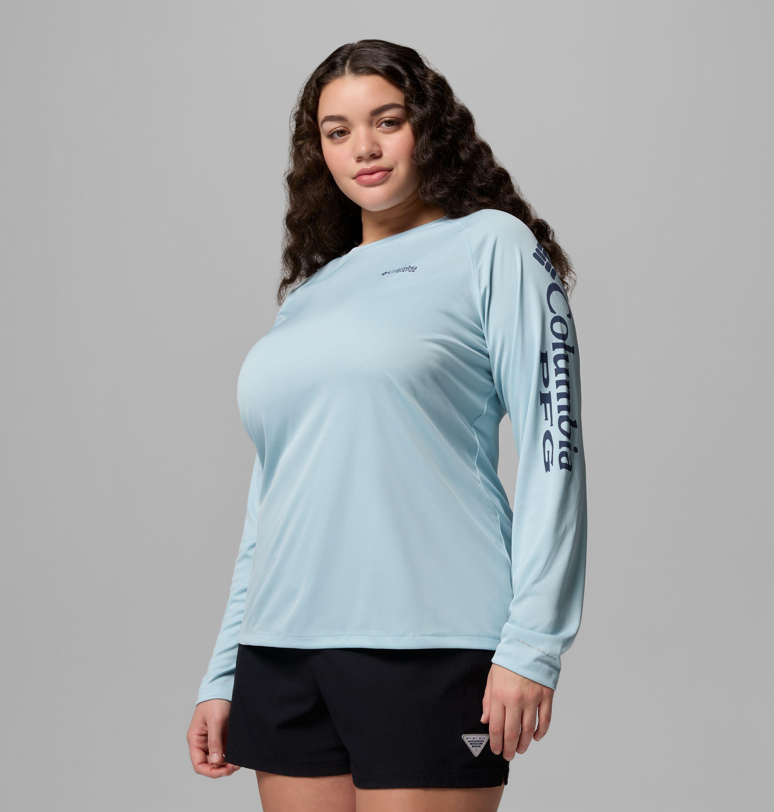 Women's PFG Tidal Tee II Long Sleeve Shirt - Plus Size 4