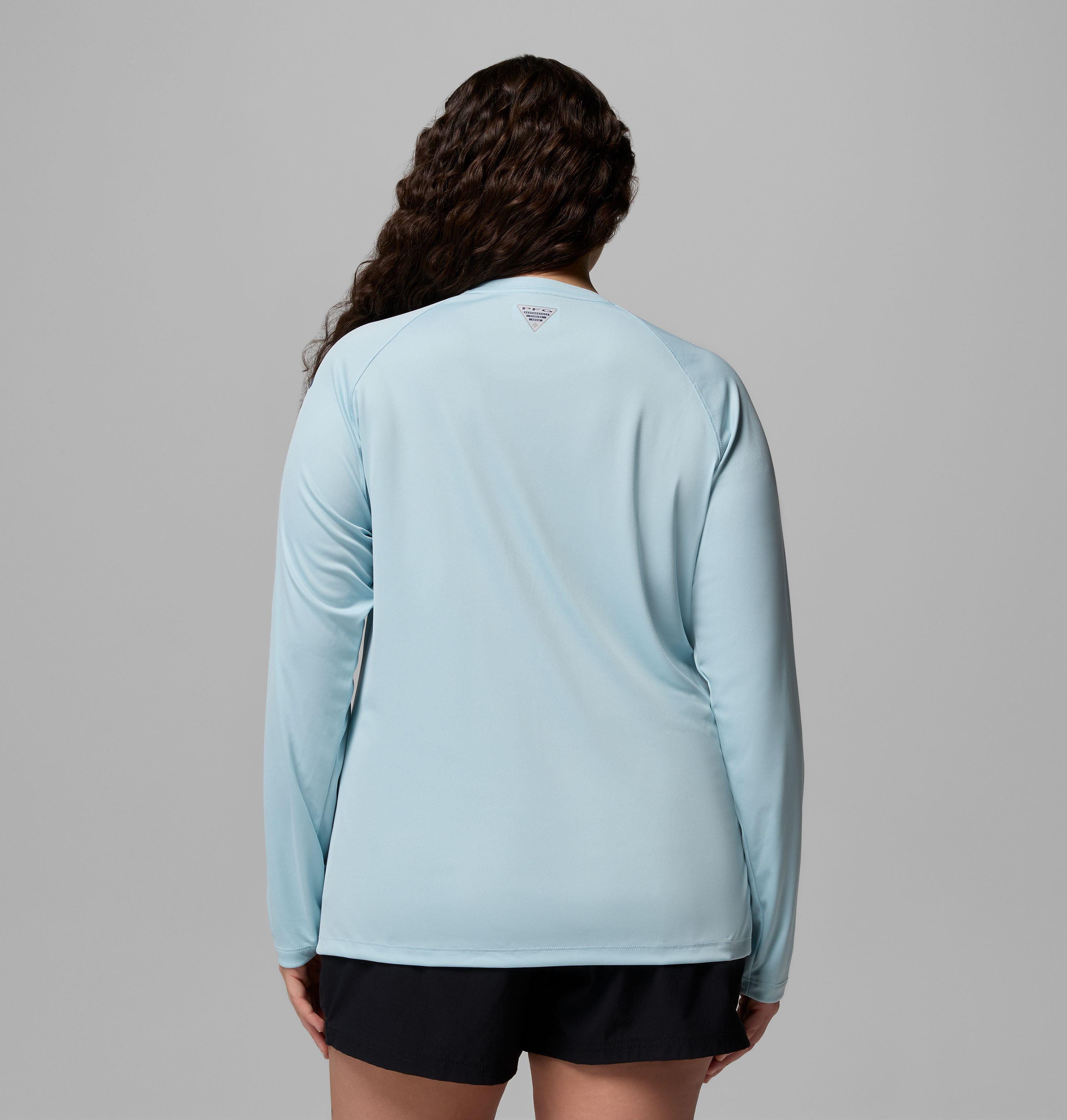 Women's PFG Tidal Tee II Long Sleeve Shirt - Plus Size 3