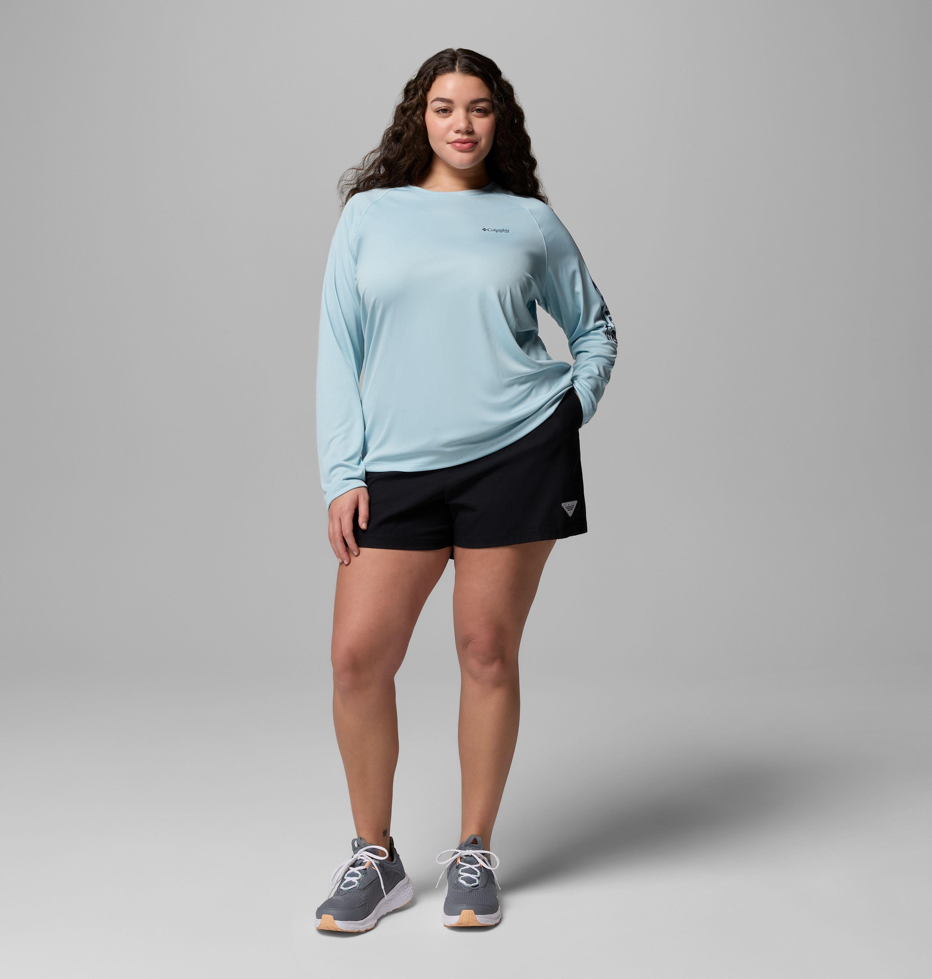 Women's PFG Tidal Tee II Long Sleeve Shirt - Plus Size 2