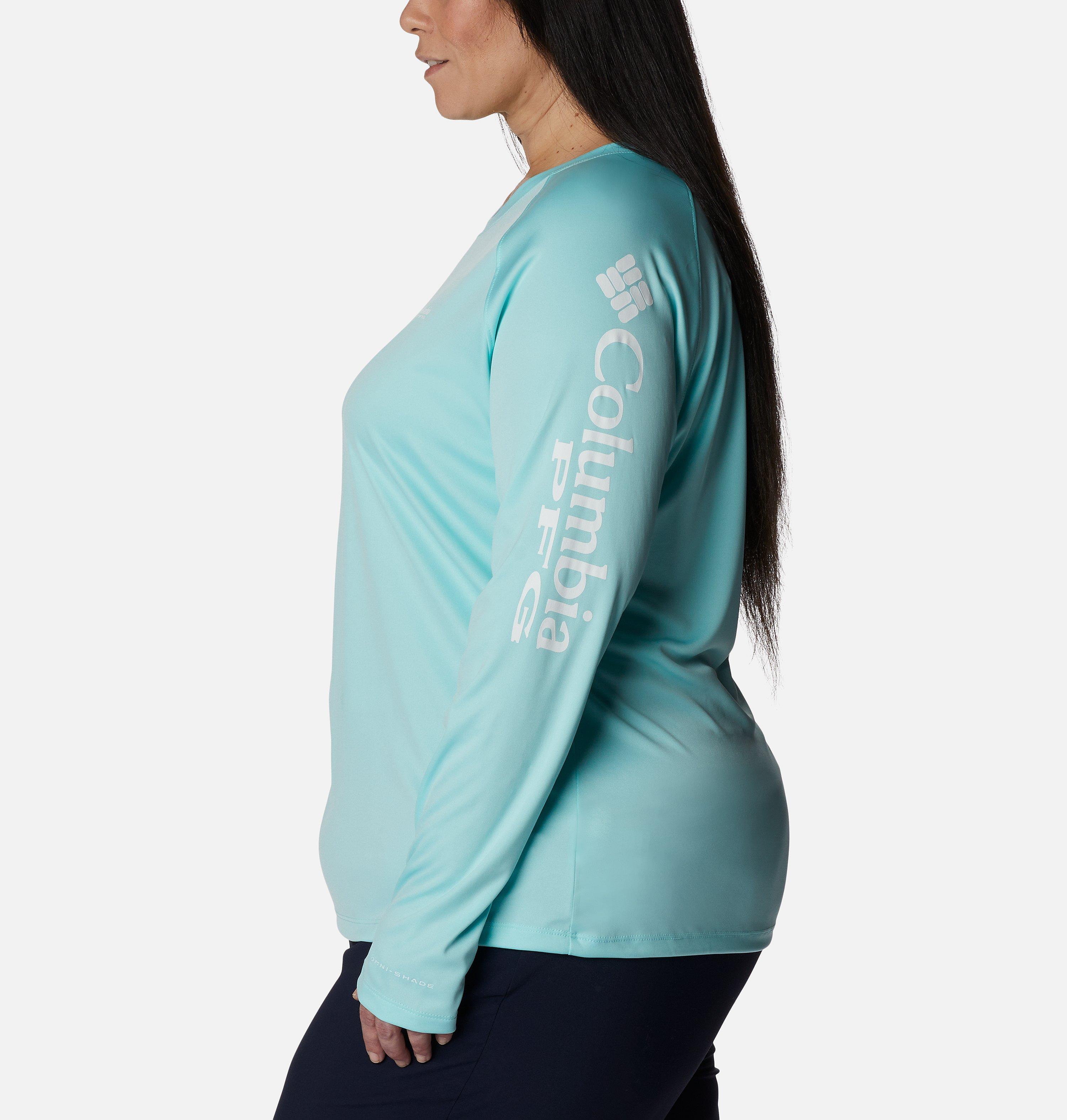 Women's PFG Tidal Tee II Long Sleeve Shirt - Plus Size 3